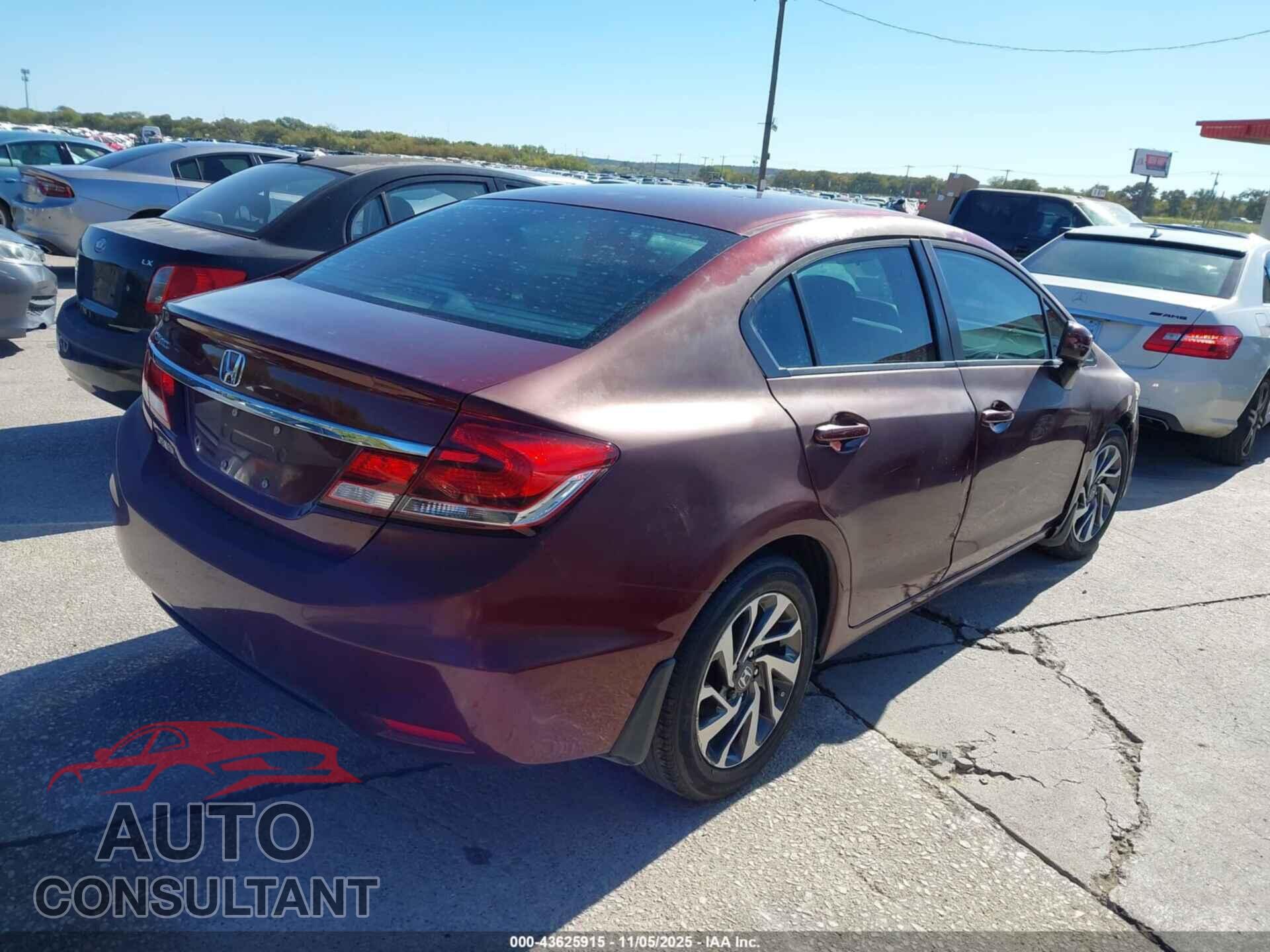 HONDA CIVIC 2014 - 19XFB2F56EE080549