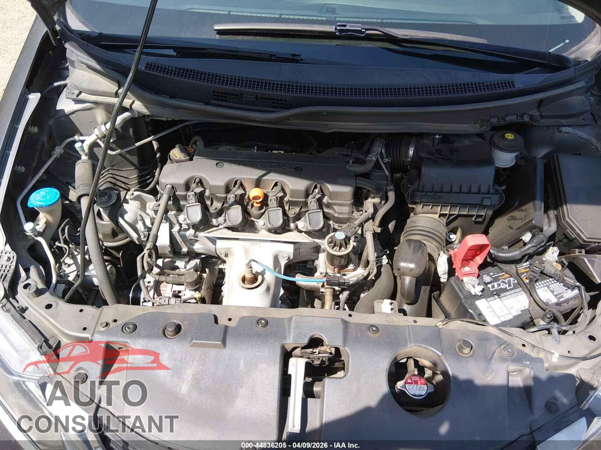 HONDA CIVIC 2013 - 19XFB2F94DE244270