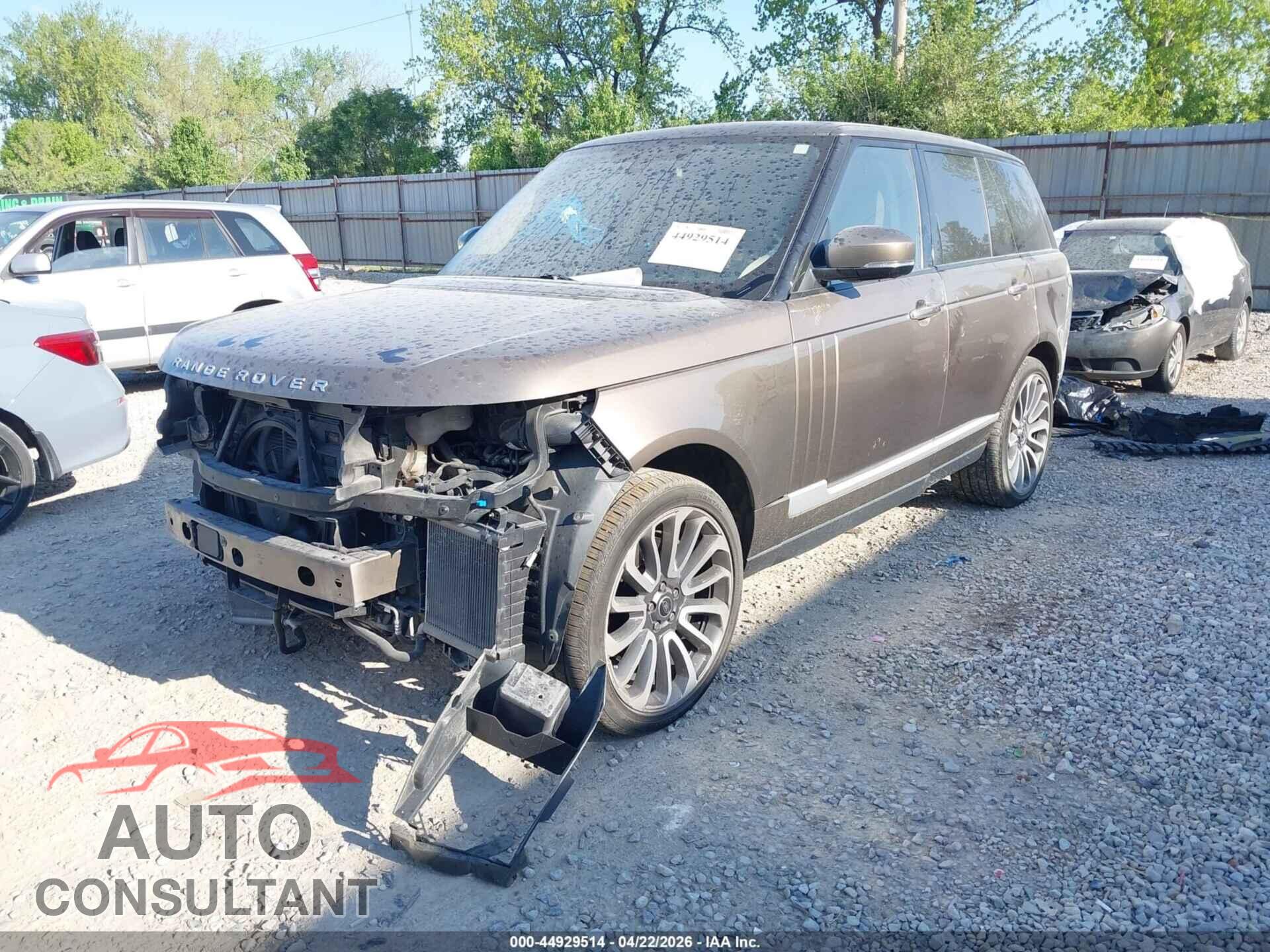 LAND ROVER RANGE ROVER 2013 - SALGV2EF6DA121908