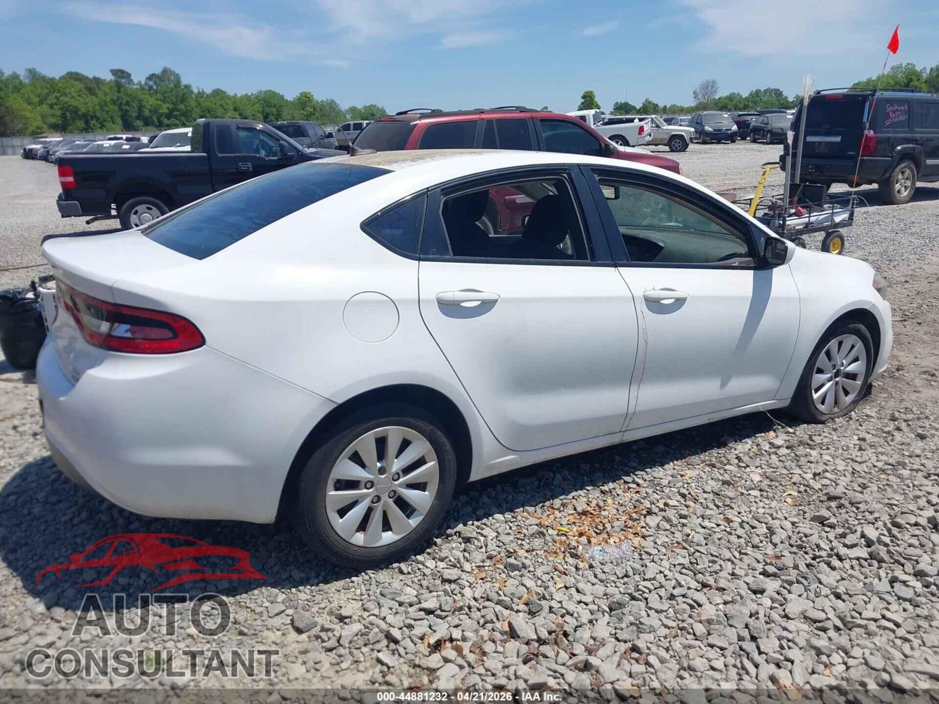 DODGE DART 2014 - 1C3CDFBB7ED877561
