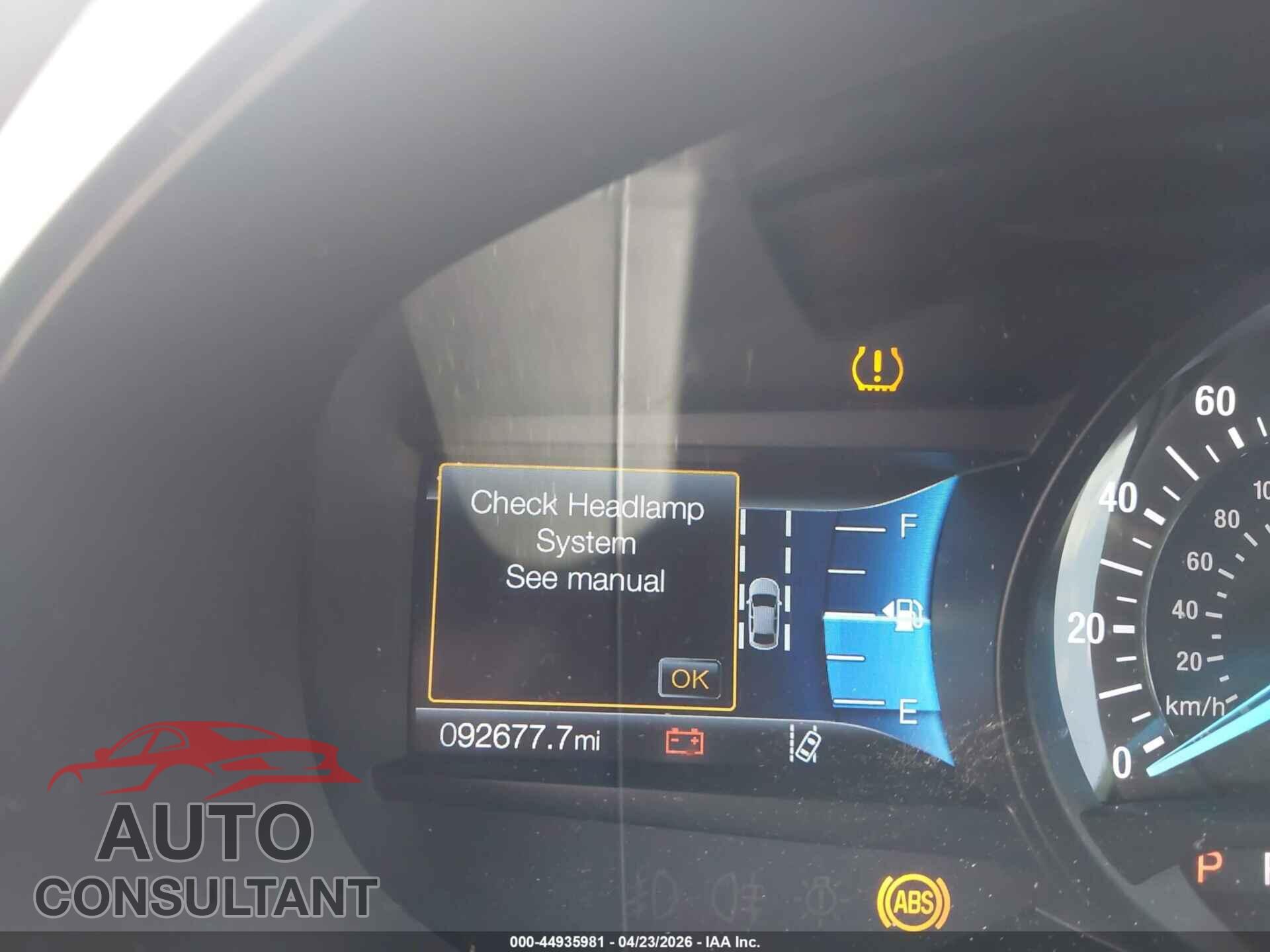 FORD EDGE 2020 - 2FMPK3K99LBB09853