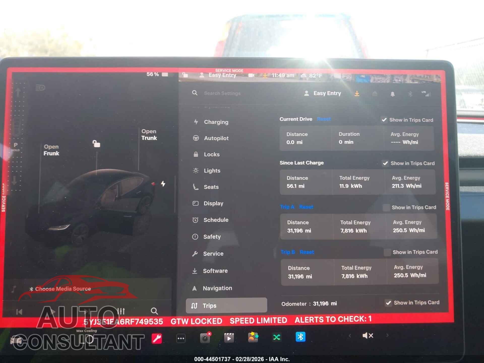 TESLA MODEL 3 2024 - 5YJ3E1EA6RF749535