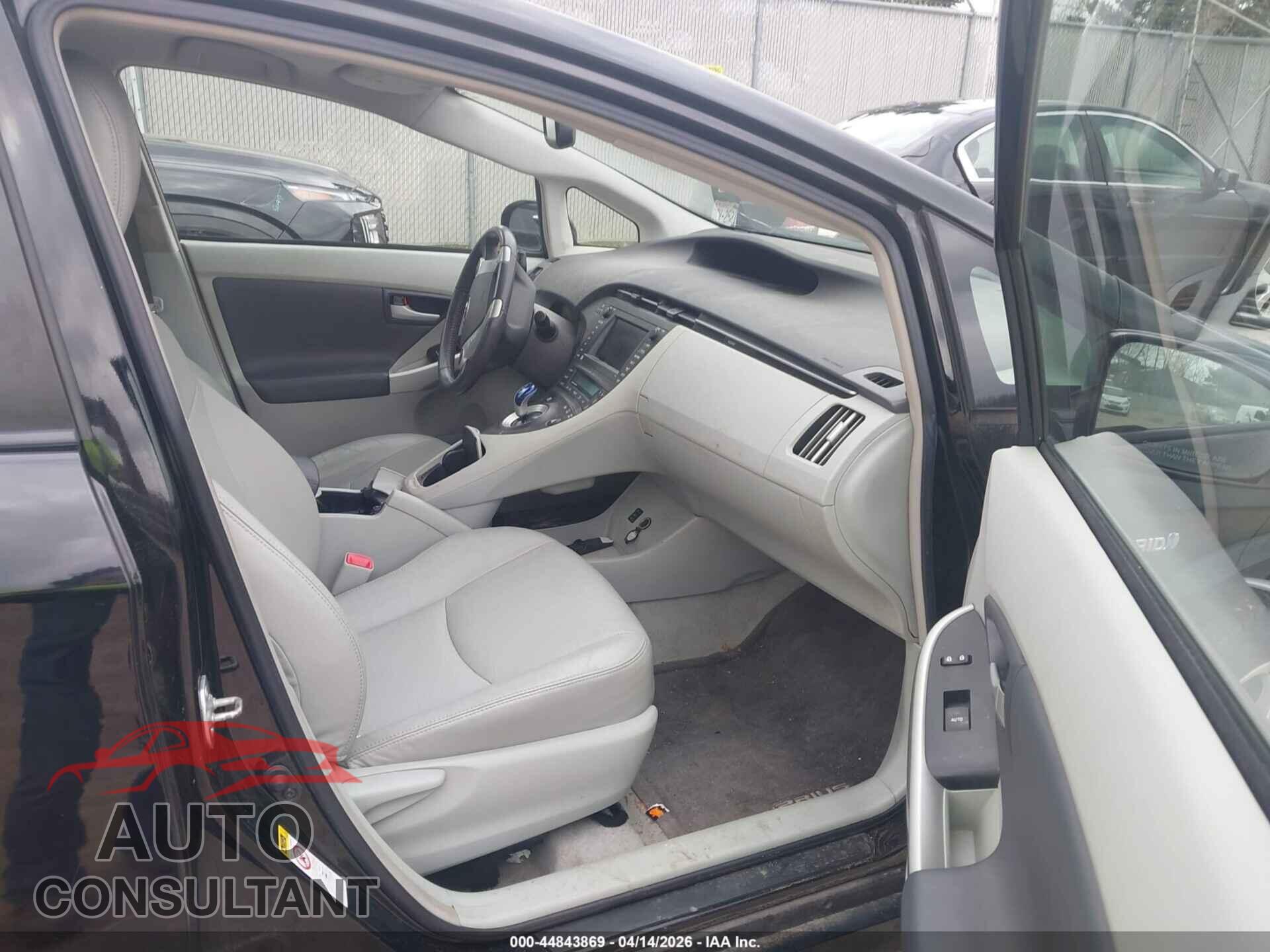 TOYOTA PRIUS 2010 - JTDKN3DU9A0080098