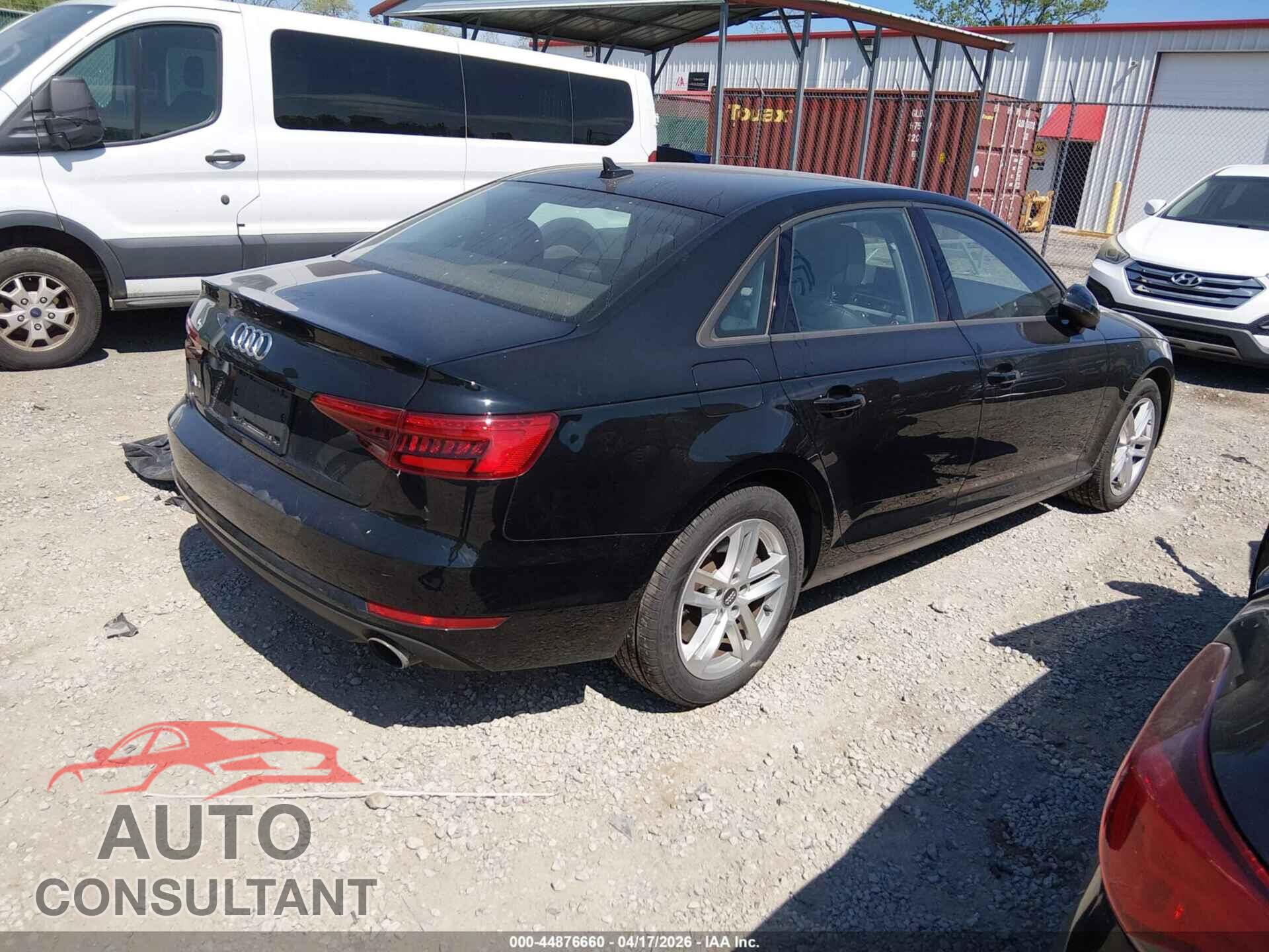 AUDI A4 2017 - WAUGNAF49HN051962
