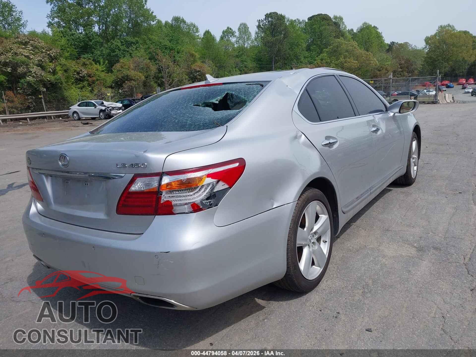 LEXUS LS 460 2012 - JTHBL5EF2C5111939