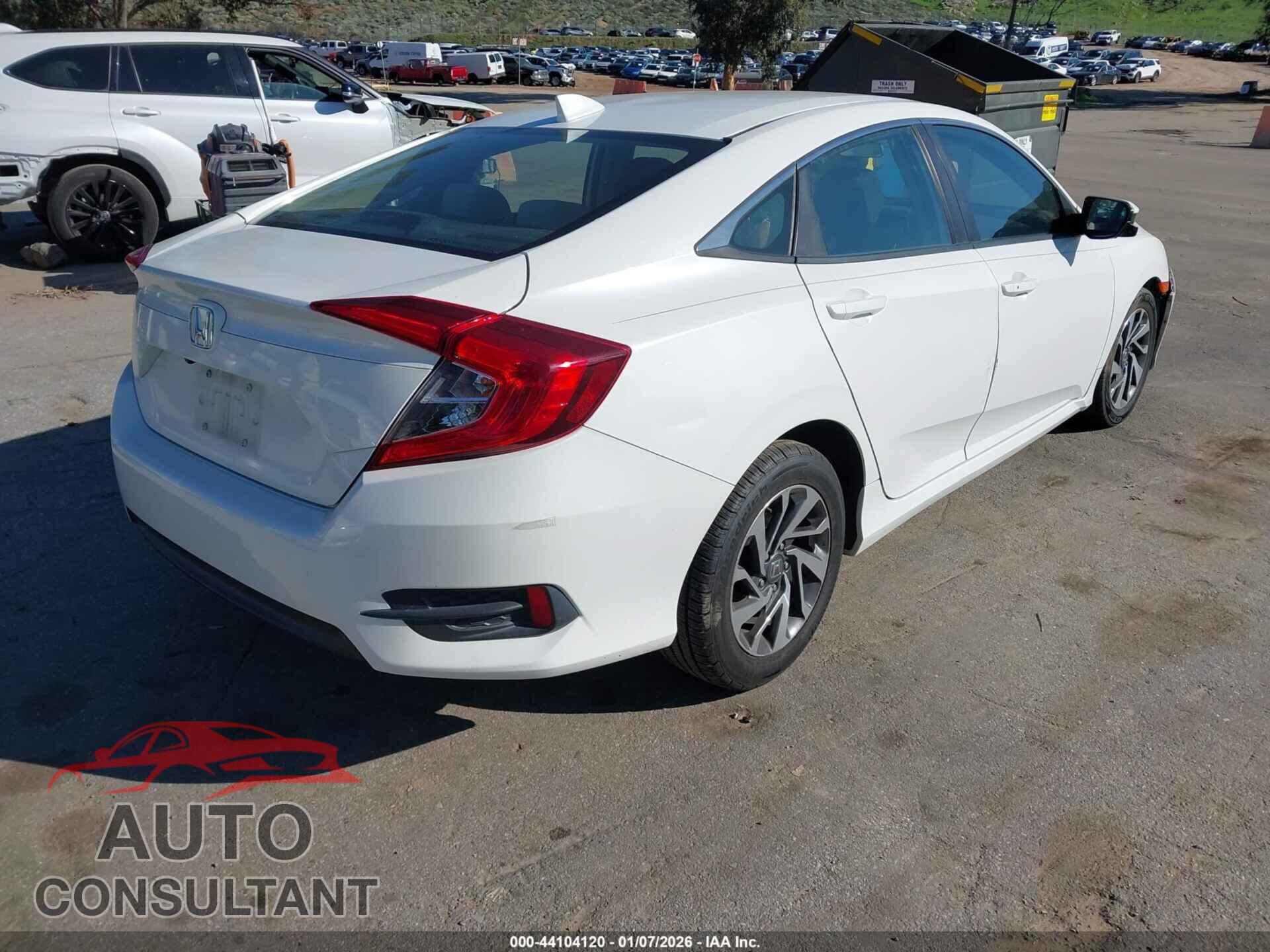 HONDA CIVIC 2017 - 19XFC2F73HE066756