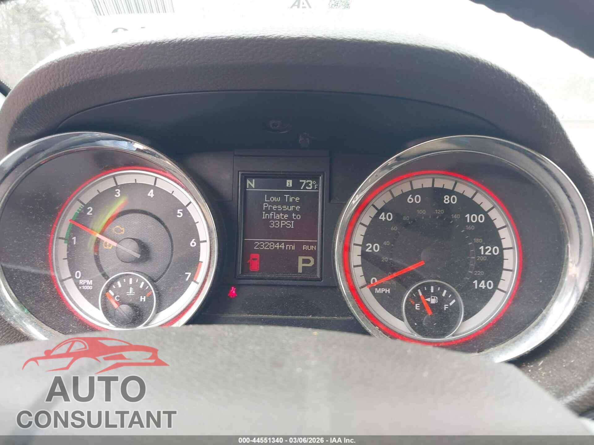 DODGE DURANGO 2013 - 1C4RDJAG8DC540441
