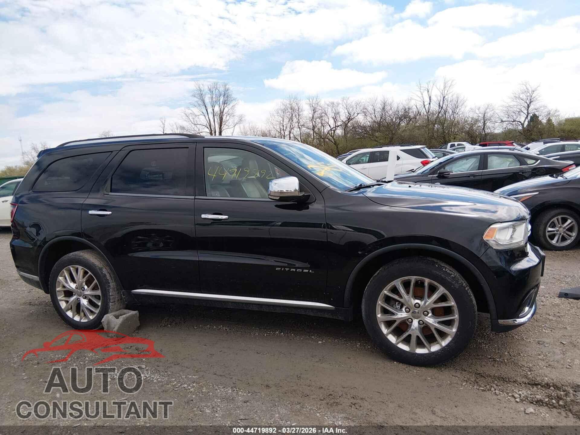DODGE DURANGO 2015 - 1C4RDJEG8FC818185