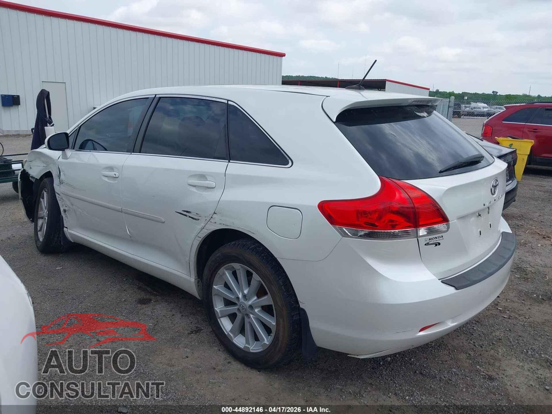 TOYOTA VENZA 2009 - 4T3ZE11A09U010591