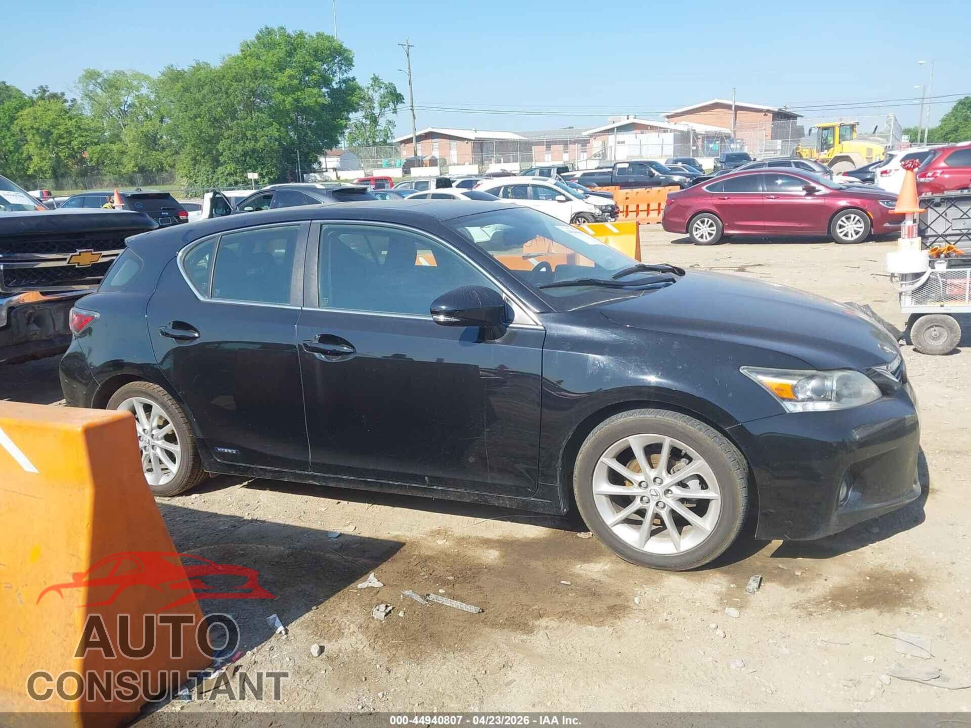 LEXUS CT 200H 2012 - JTHKD5BH3C2112053