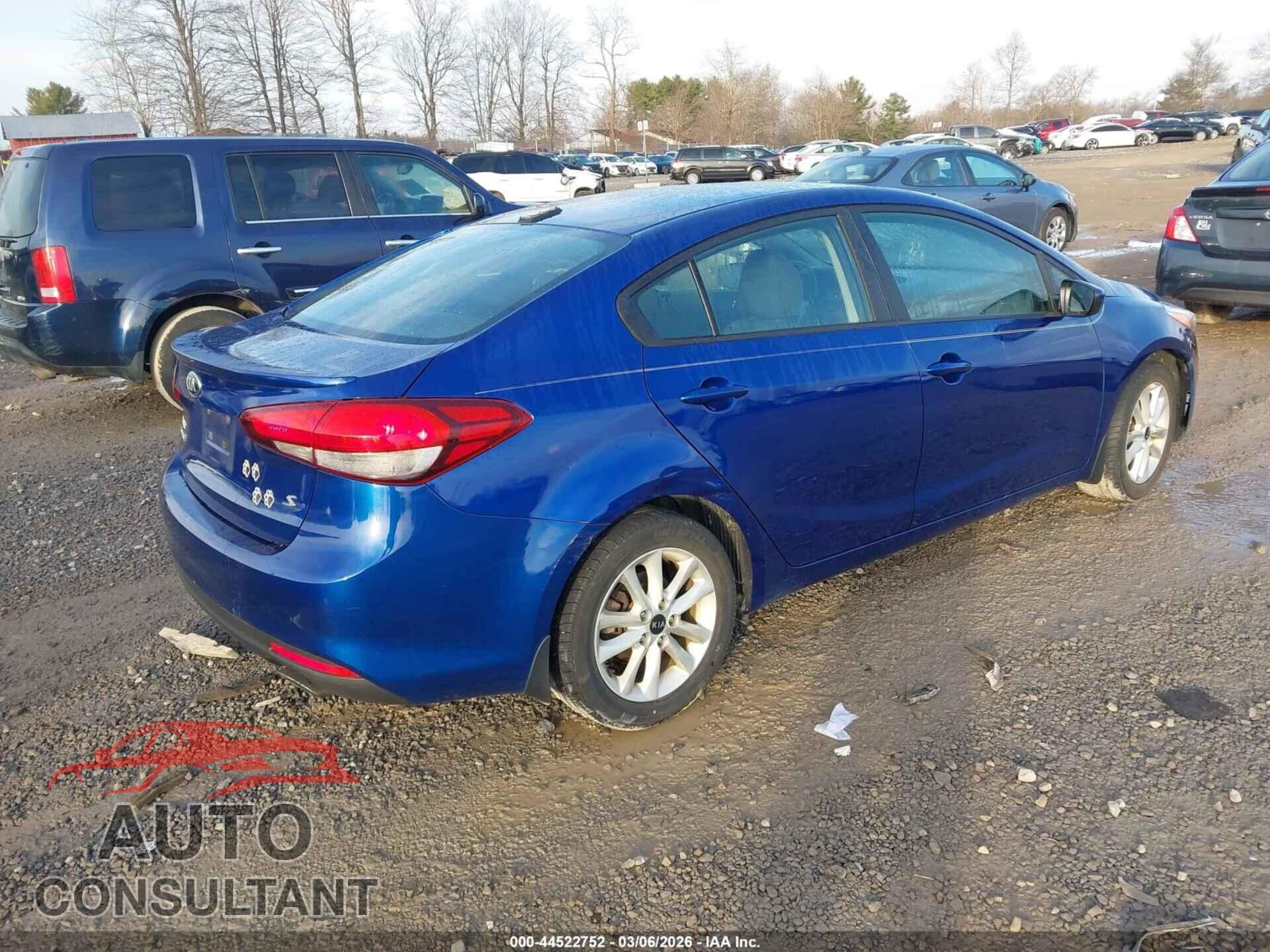 KIA FORTE 2017 - 3KPFL4A78HE044576