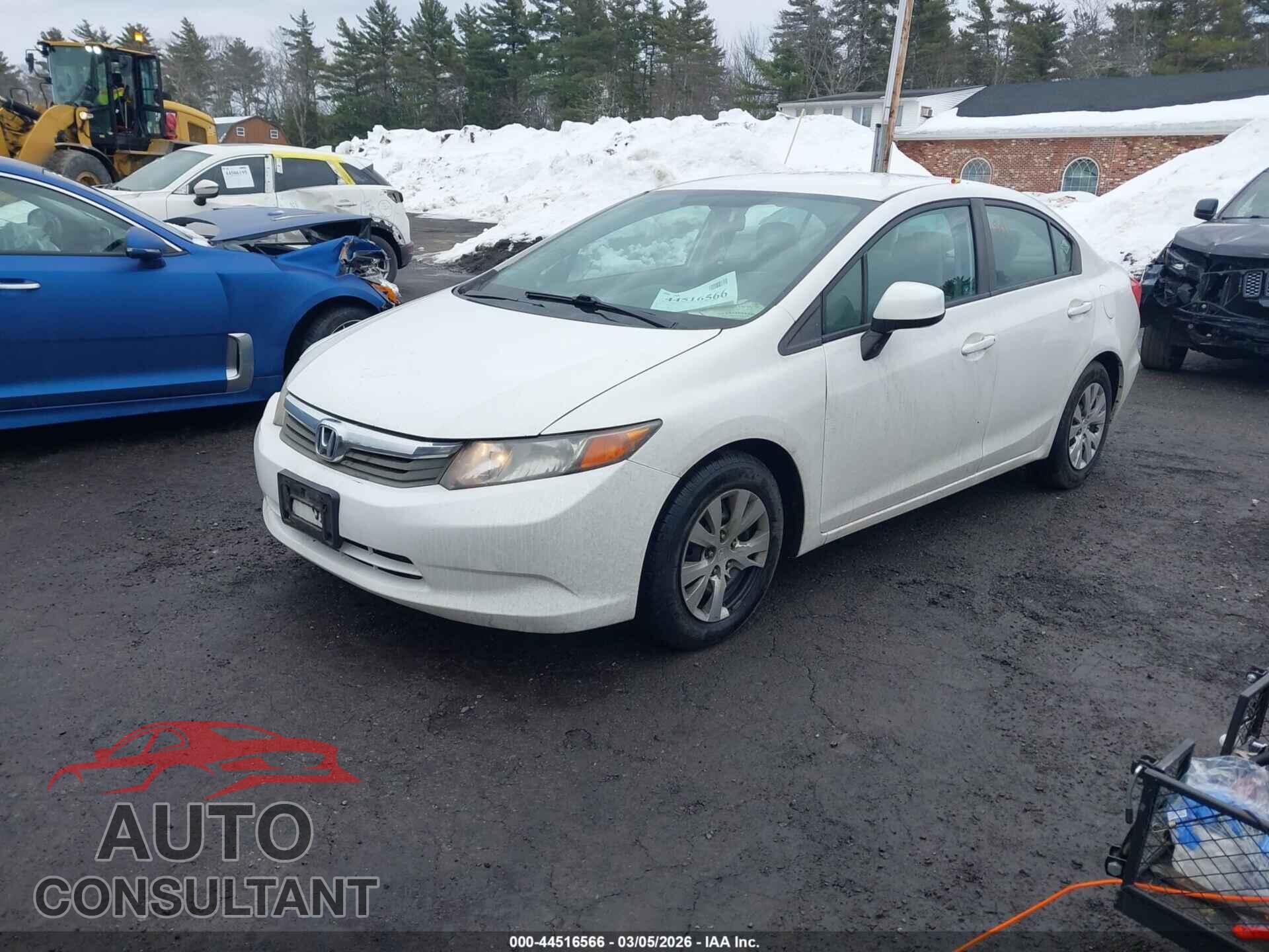 HONDA CIVIC 2012 - 2HGFB2F53CH575763