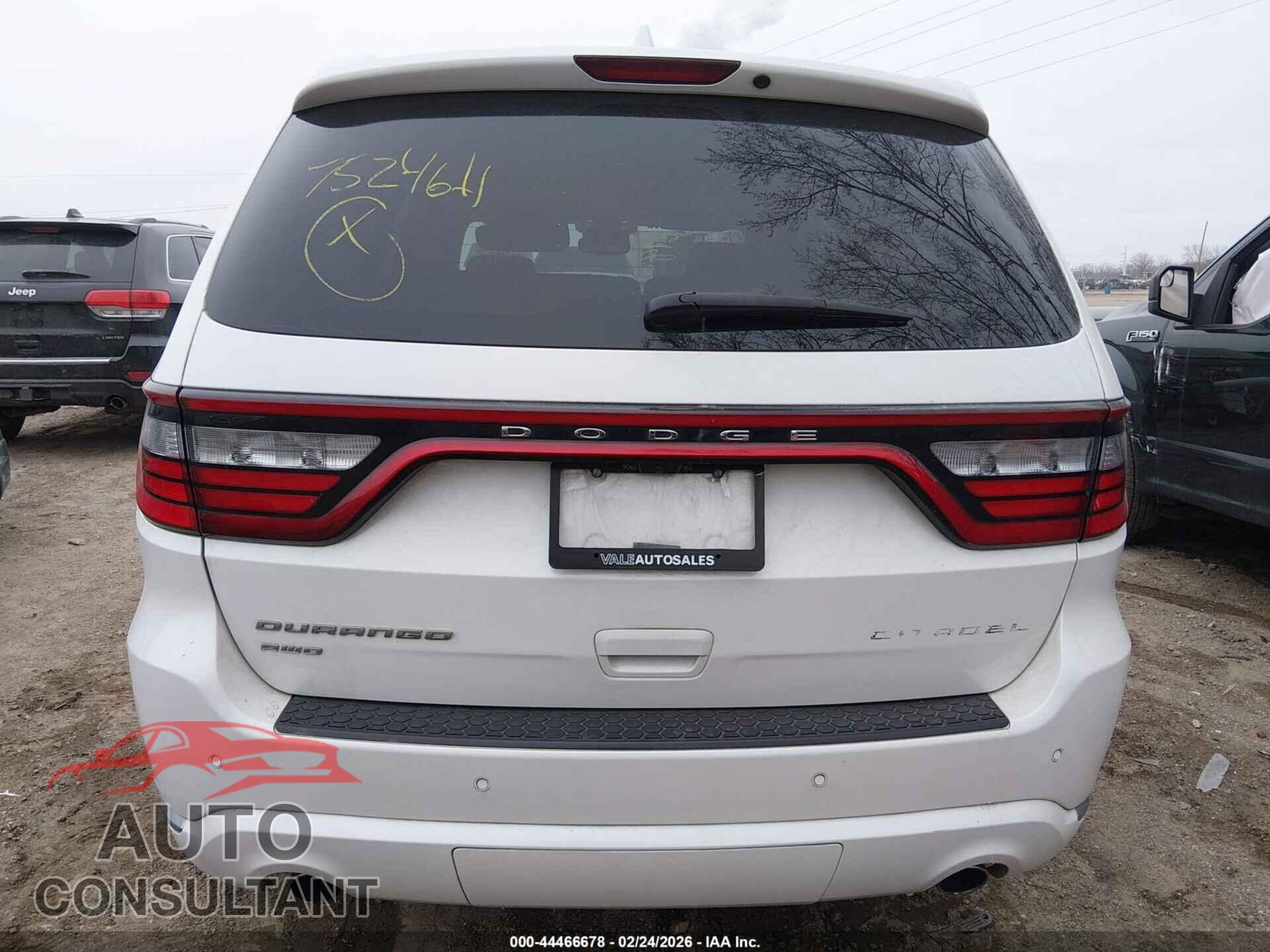 DODGE DURANGO 2017 - 1C4SDJET8HC752464