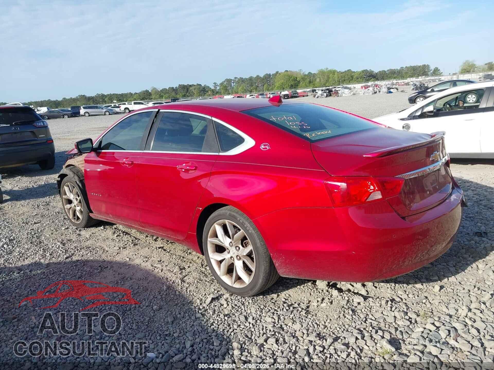 CHEVROLET IMPALA 2014 - 2G1115SL7E9110538