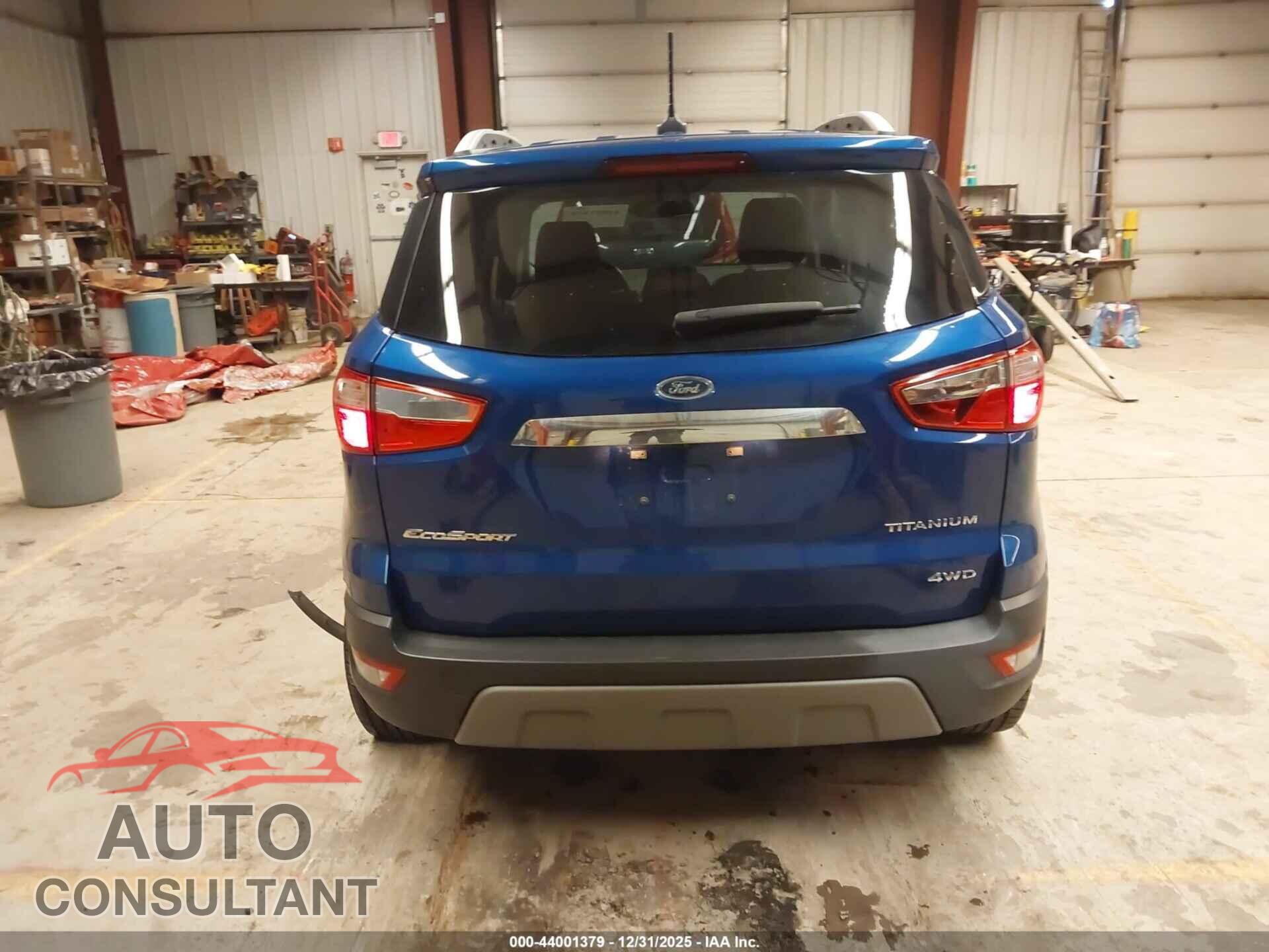 FORD ECOSPORT 2019 - MAJ6S3KL9KC282076