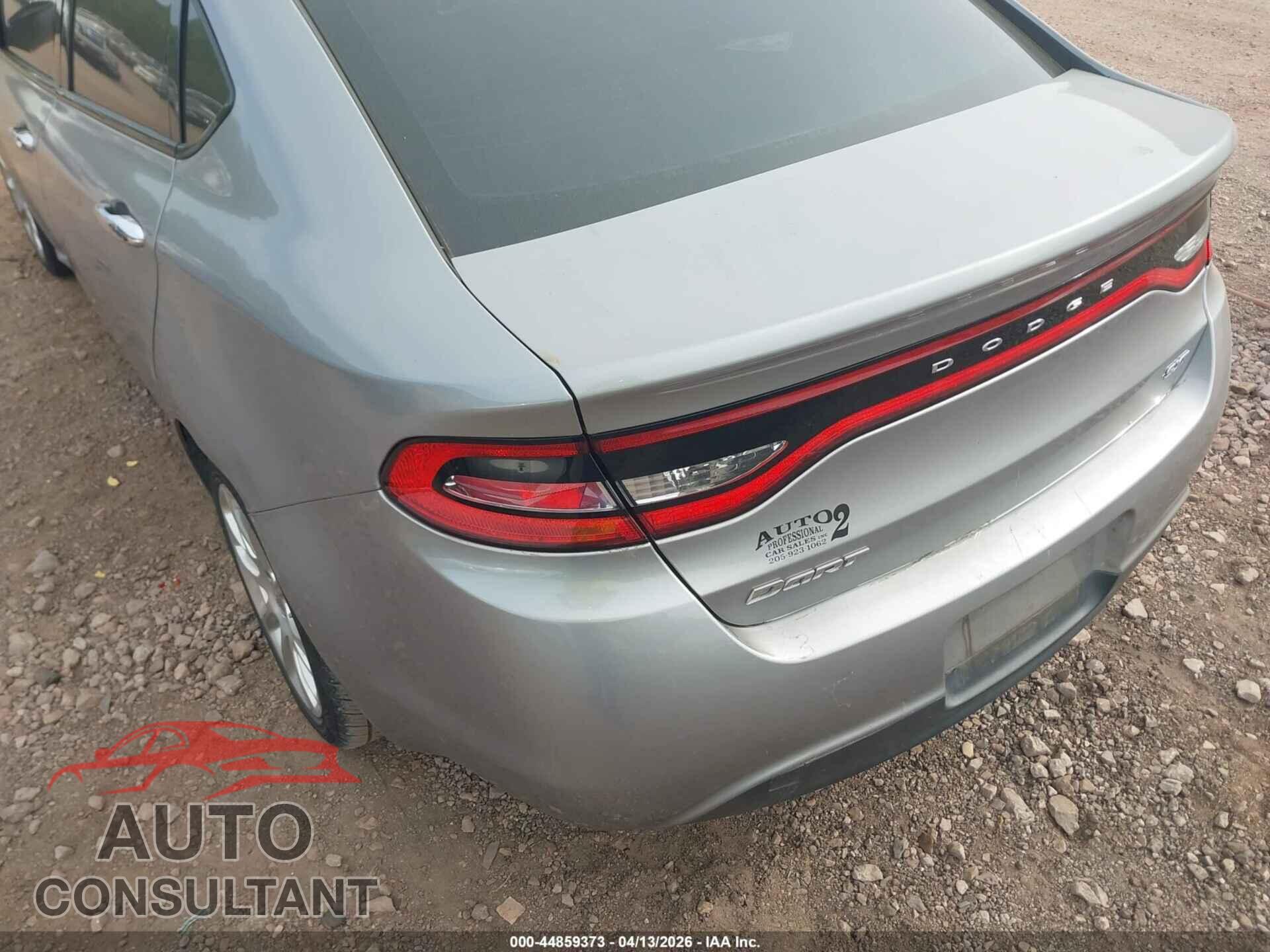 DODGE DART 2016 - 1C3CDFFA9GD818712