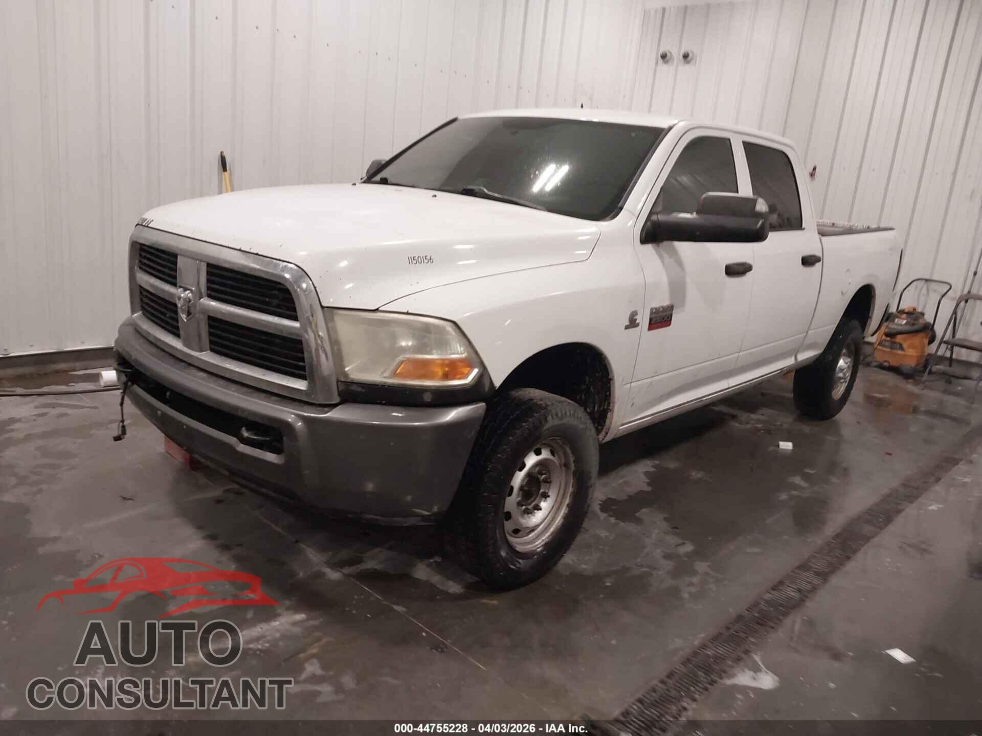 DODGE RAM 2500 2010 - 3D7UT2CL3AG127094