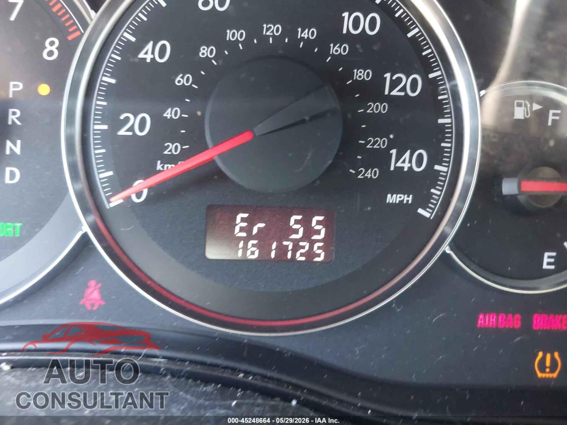SUBARU OUTBACK 2009 - 4S4BP61C997348590