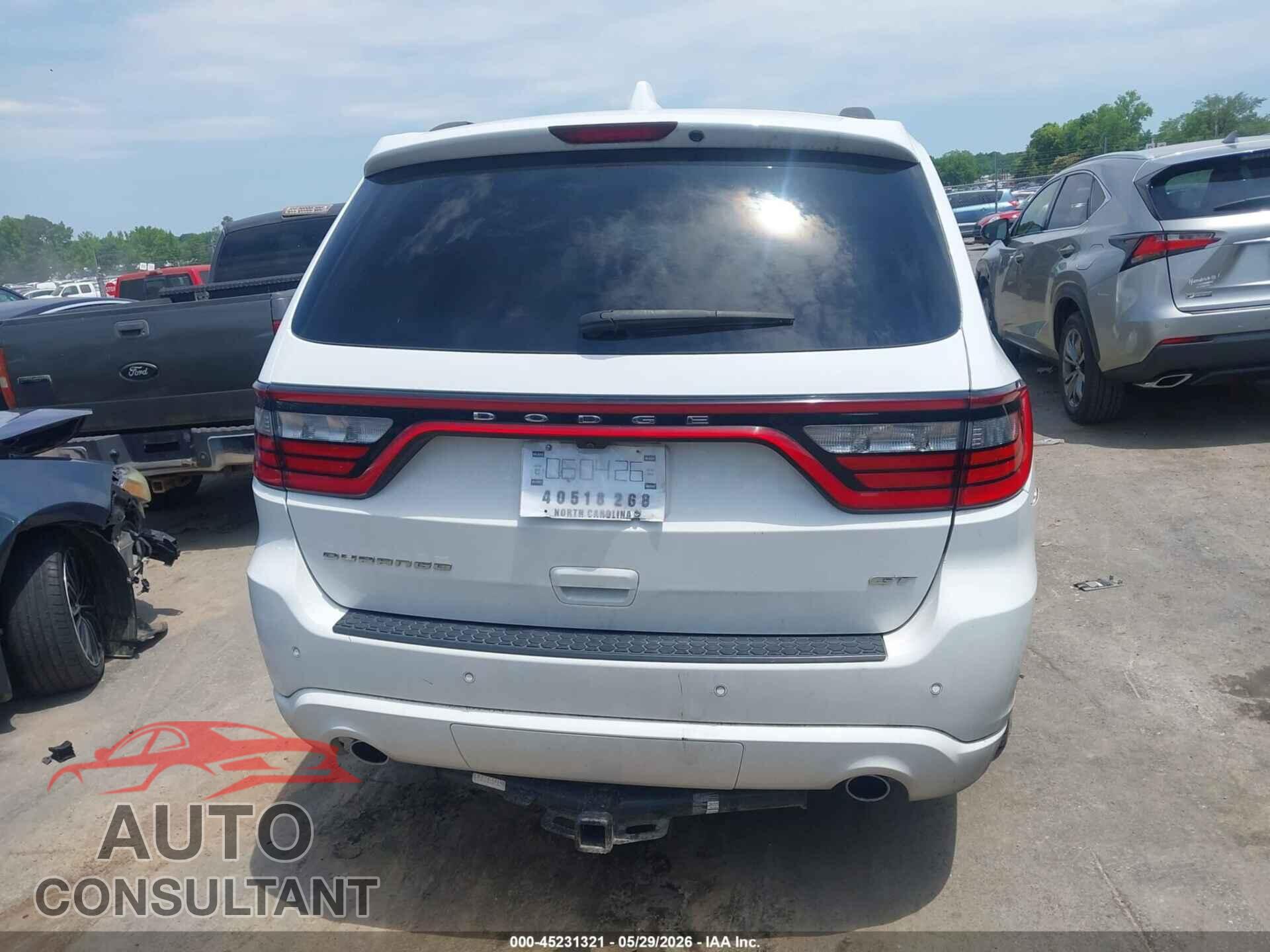 DODGE DURANGO 2017 - 1C4RDHDG1HC928525