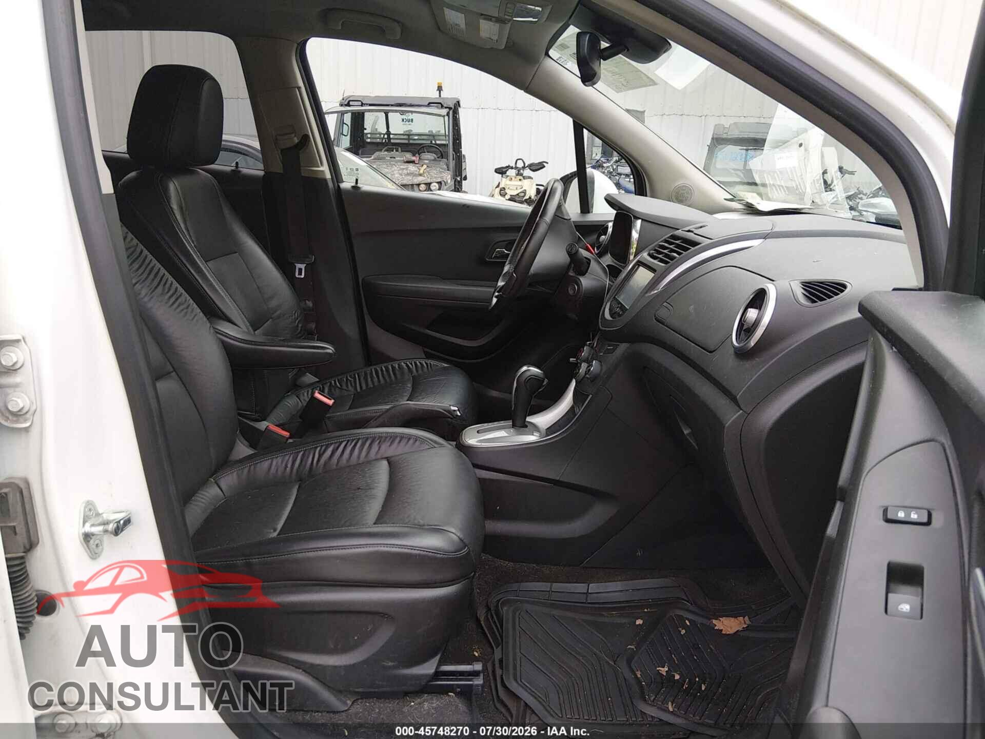 CHEVROLET TRAX 2015 - KL7CJTSB4FB067530