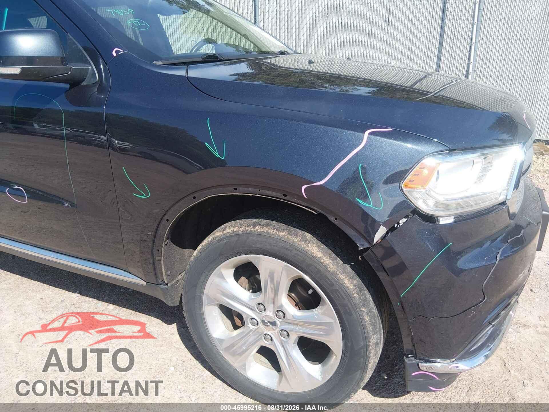 DODGE DURANGO 2015 - 1C4RDJDG5FC128458