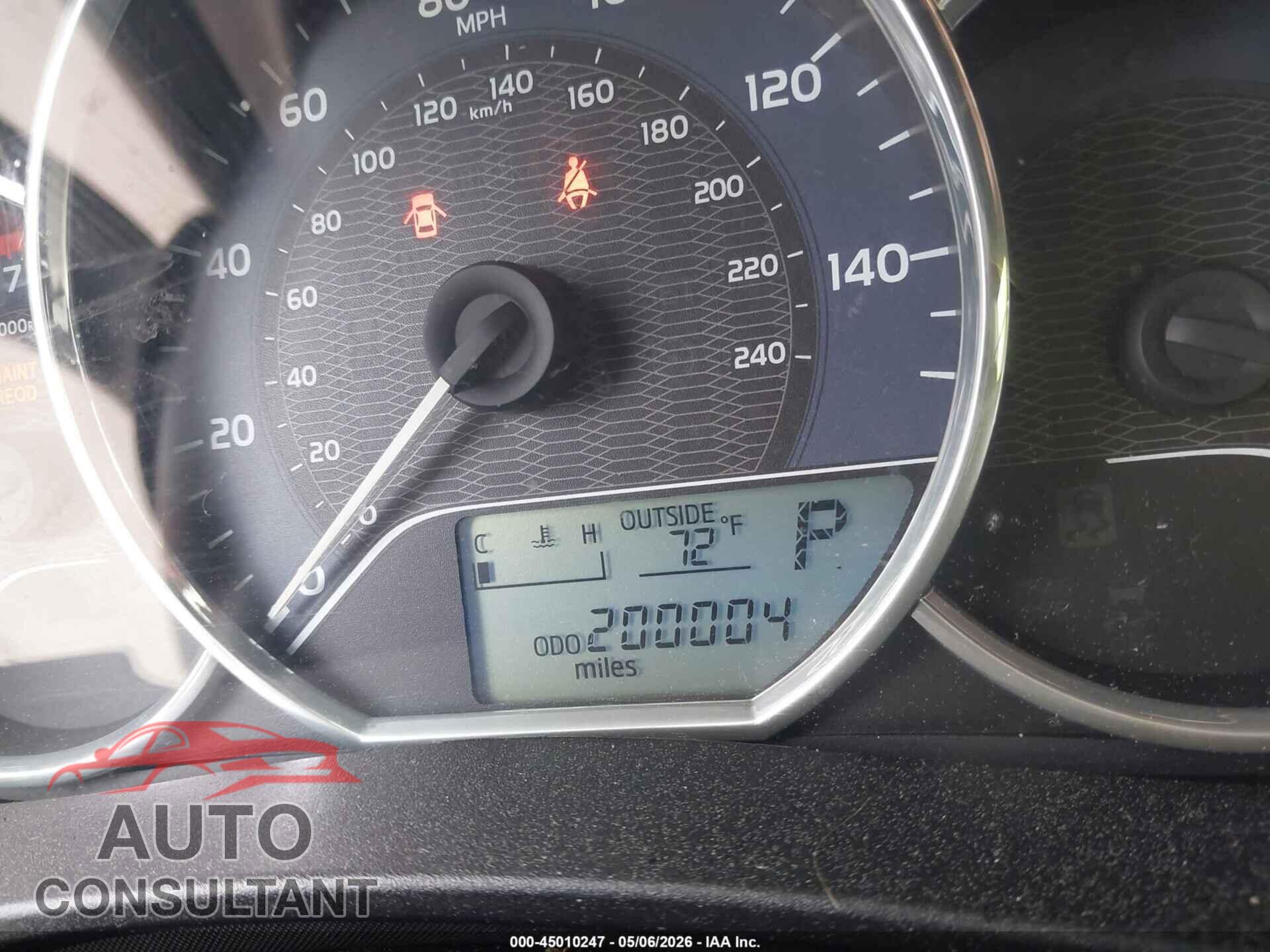 TOYOTA COROLLA 2014 - 5YFBURHE4EP080689