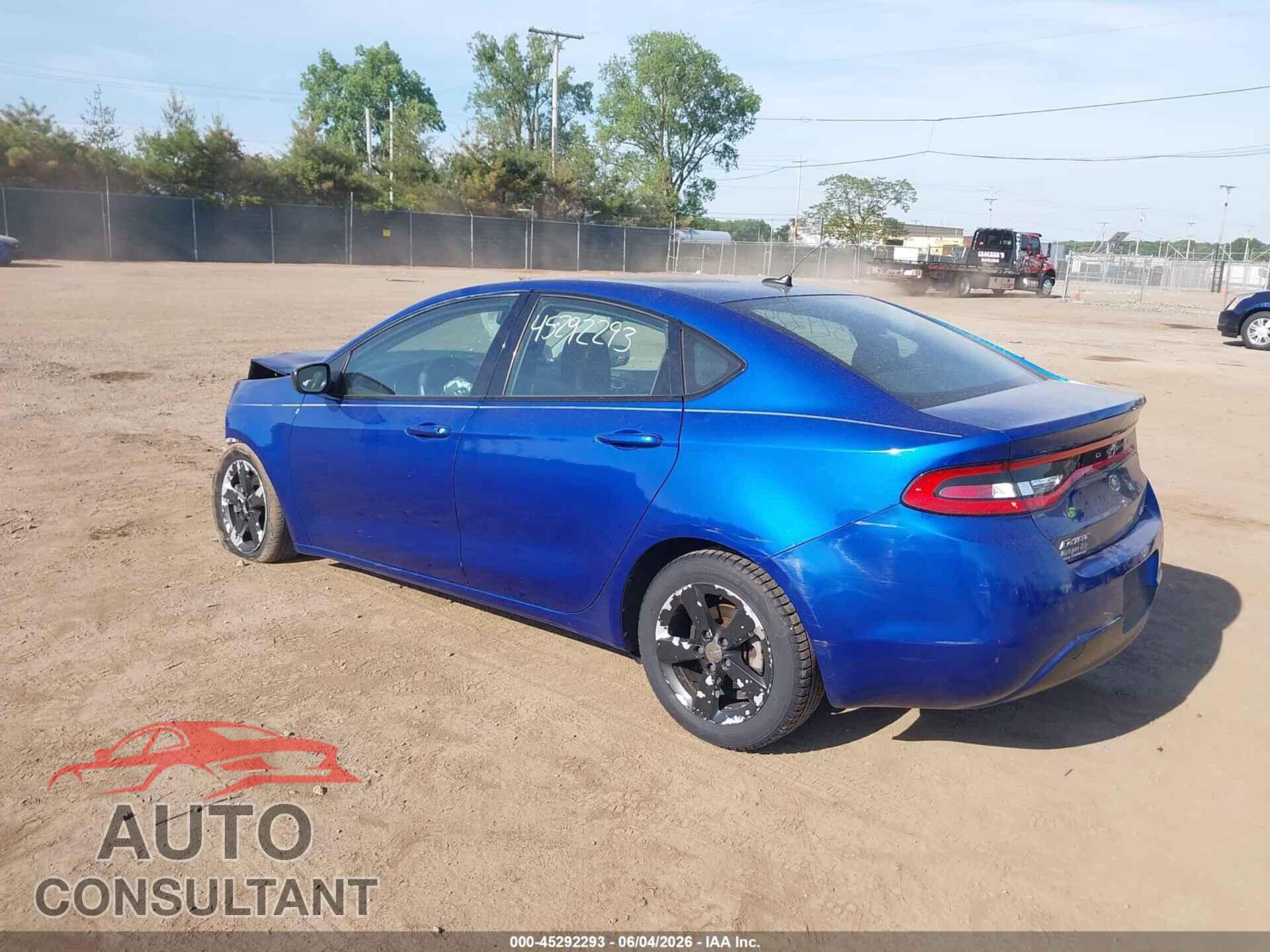 DODGE DART 2014 - 1C3CDFAA1ED677610