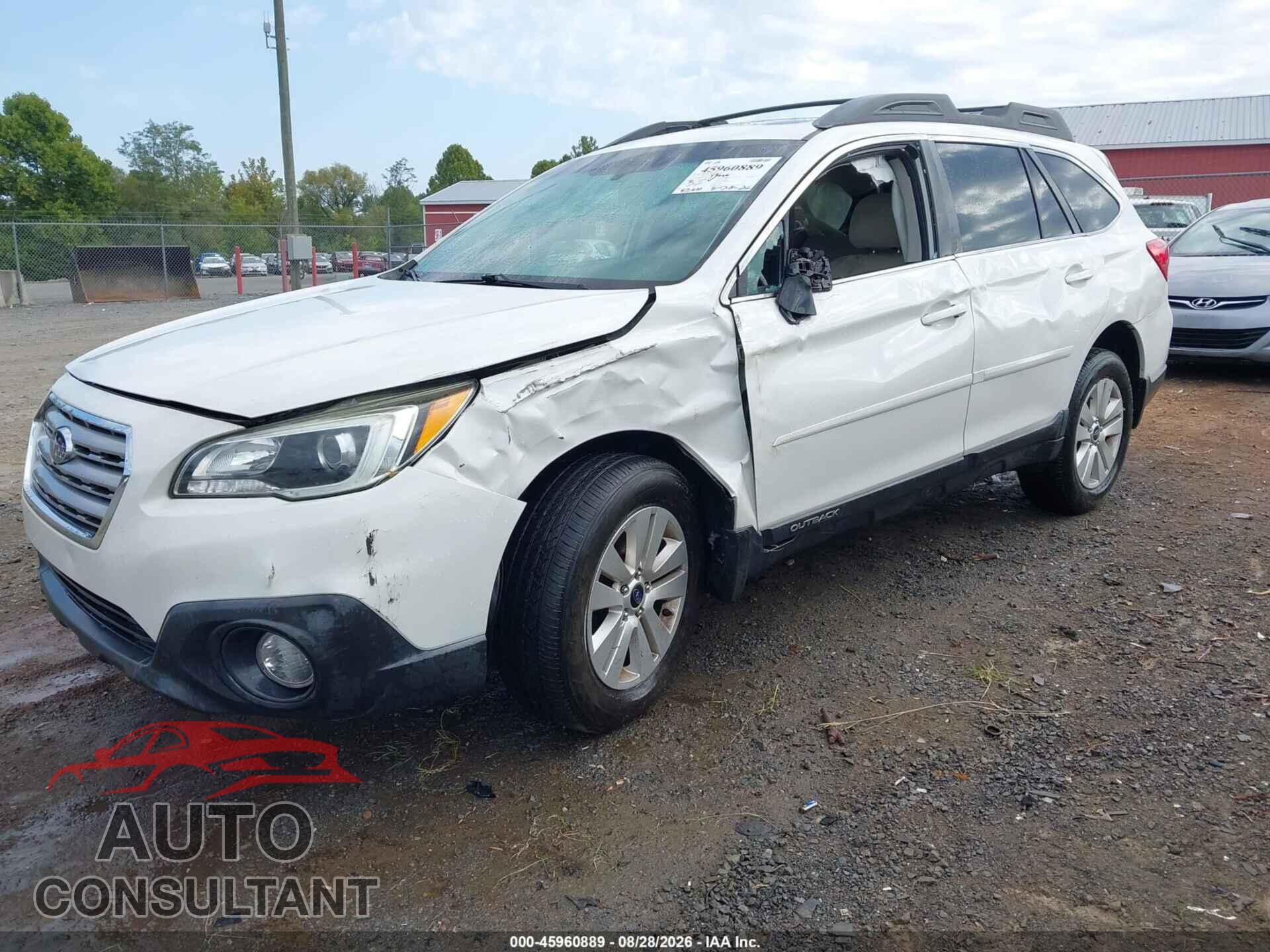 SUBARU OUTBACK 2015 - 4S4BSBDC6F3358483
