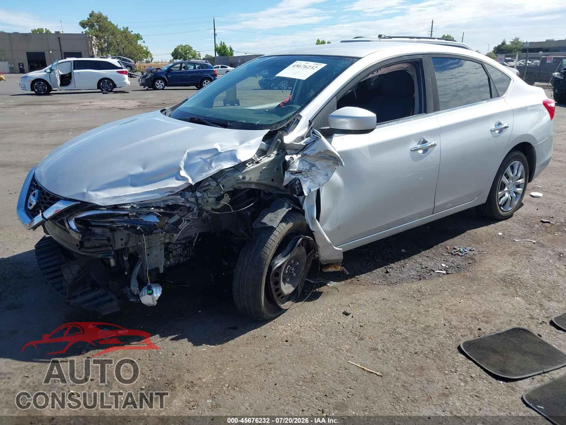 NISSAN SENTRA 2017 - 3N1AB7AP1HY302291