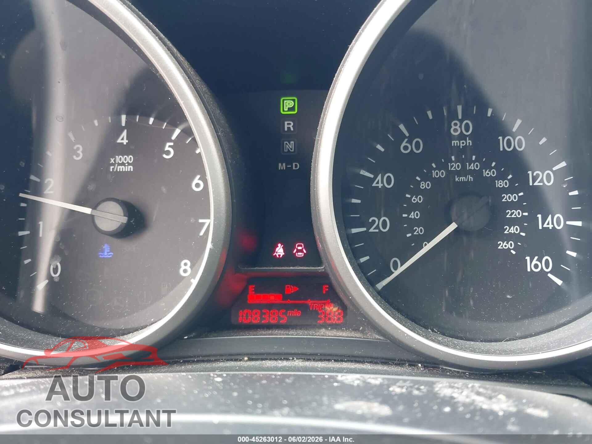 MAZDA MAZDA5 2014 - JM1CW2DL0E0168031