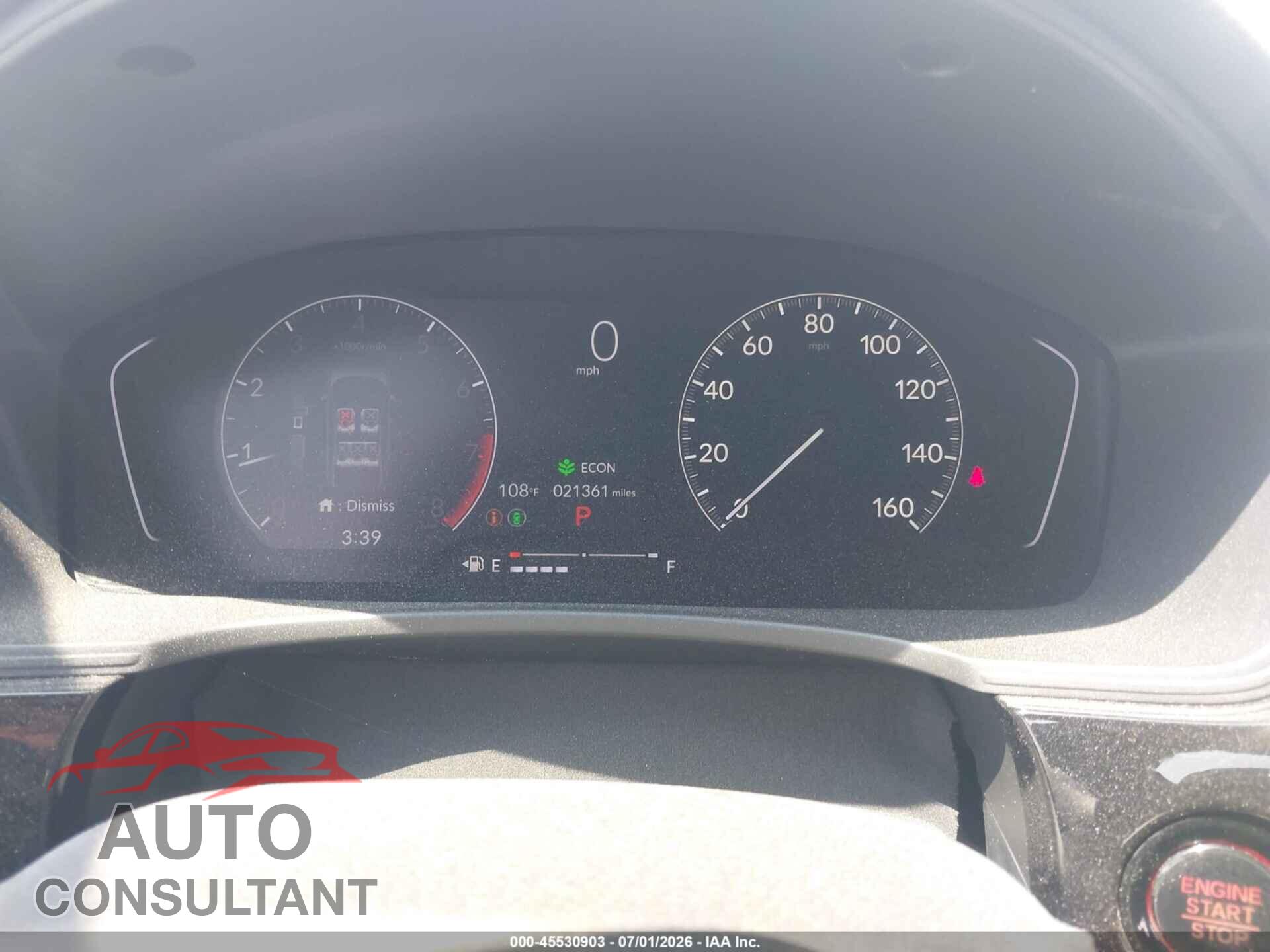 HONDA CIVIC 2023 - 2HGFE2F58PH556512