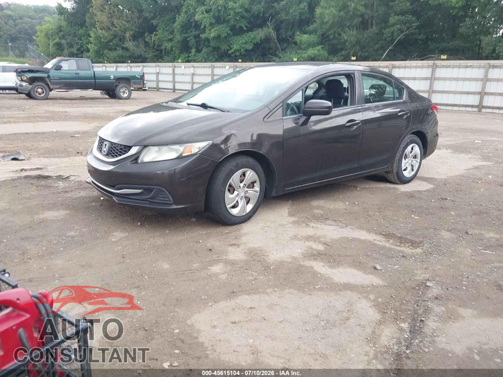 HONDA CIVIC 2014 - 2HGFB2F57EH542638