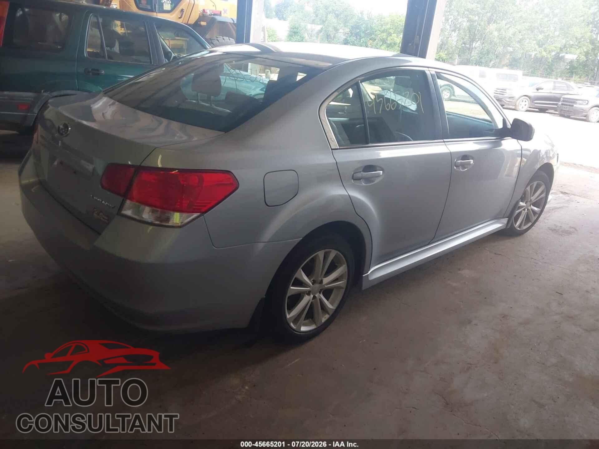 SUBARU LEGACY 2013 - 4S3BMCC6XD3028035