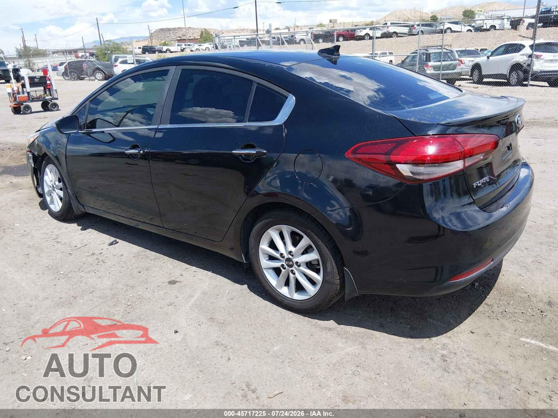 KIA FORTE 2017 - 3KPFL4A76HE044785