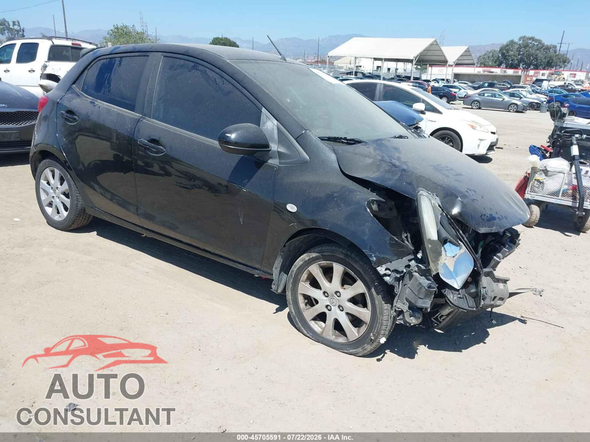 MAZDA MAZDA2 2012 - JM1DE1LY7C0140738