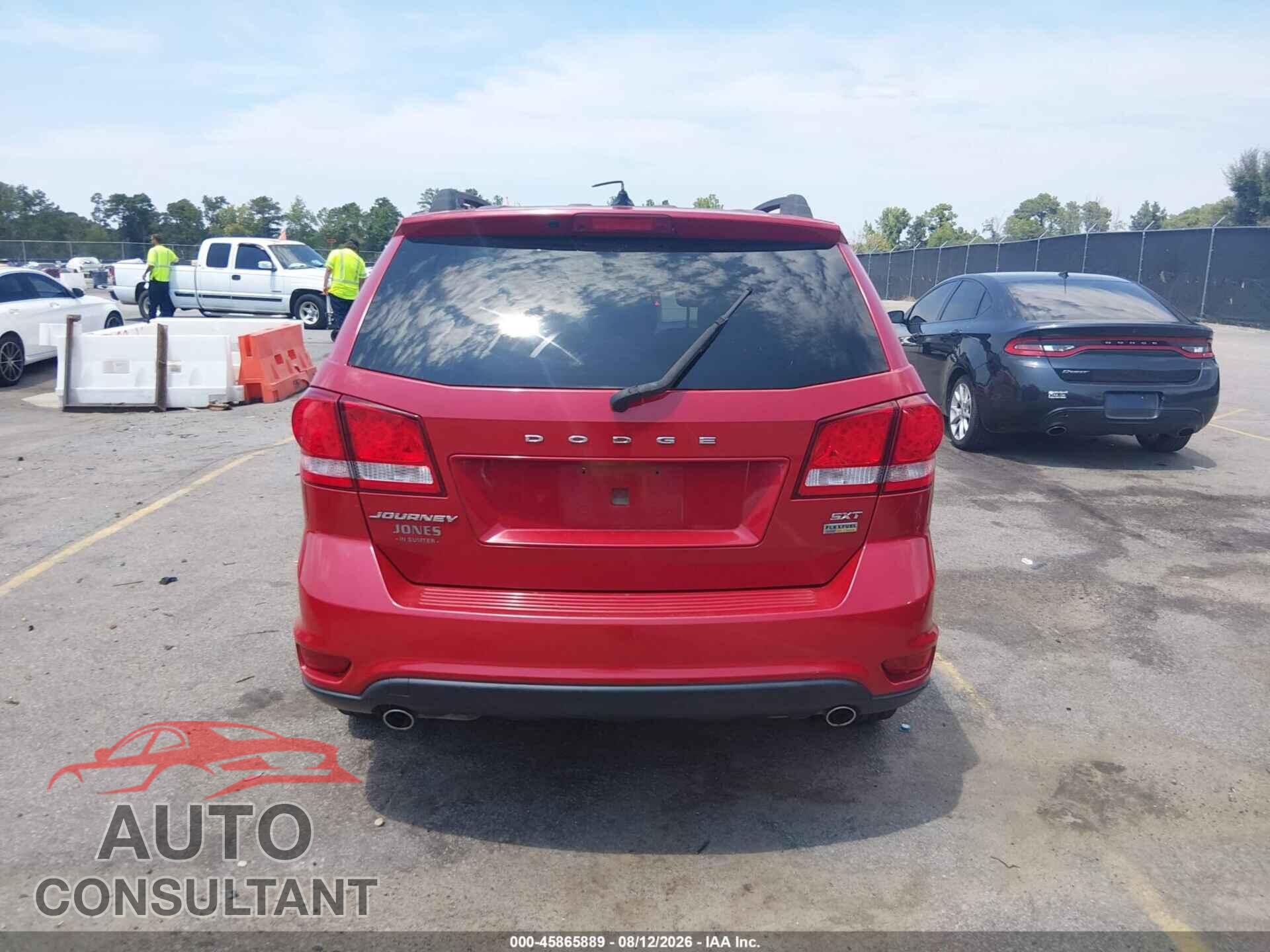 DODGE JOURNEY 2014 - 3C4PDCBG5ET178396