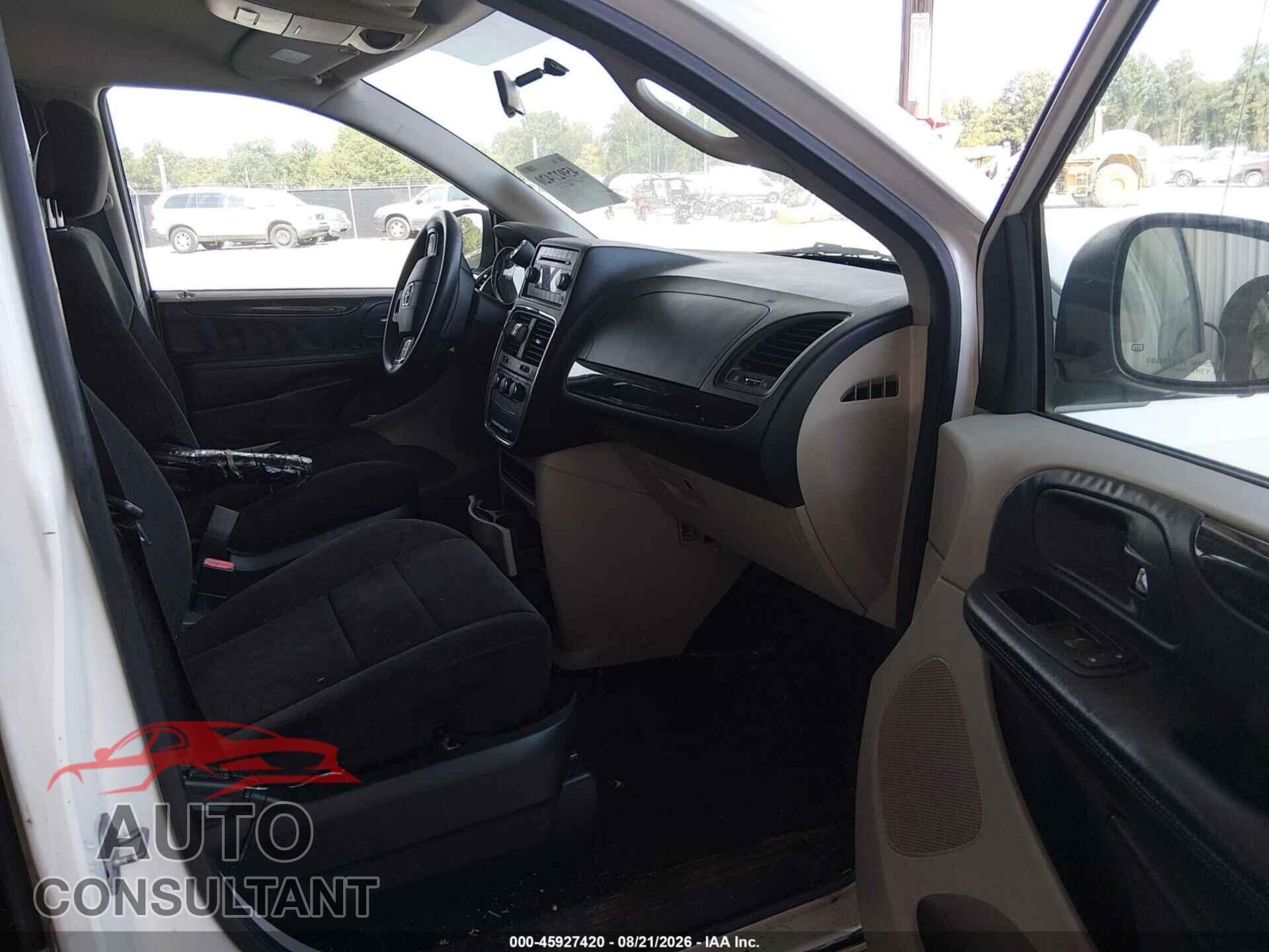 DODGE GRAND CARAVAN 2012 - 2C4RDGBG8CR191871