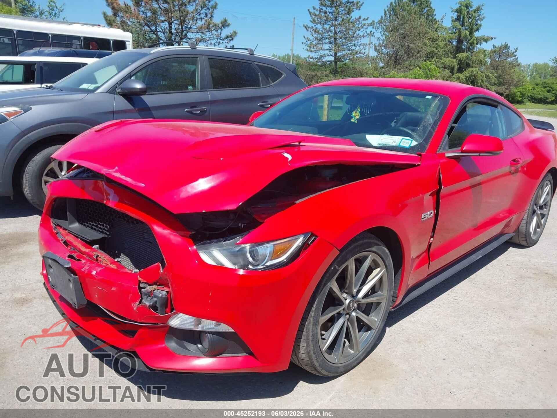 FORD MUSTANG 2017 - 1FA6P8CF7H5262686