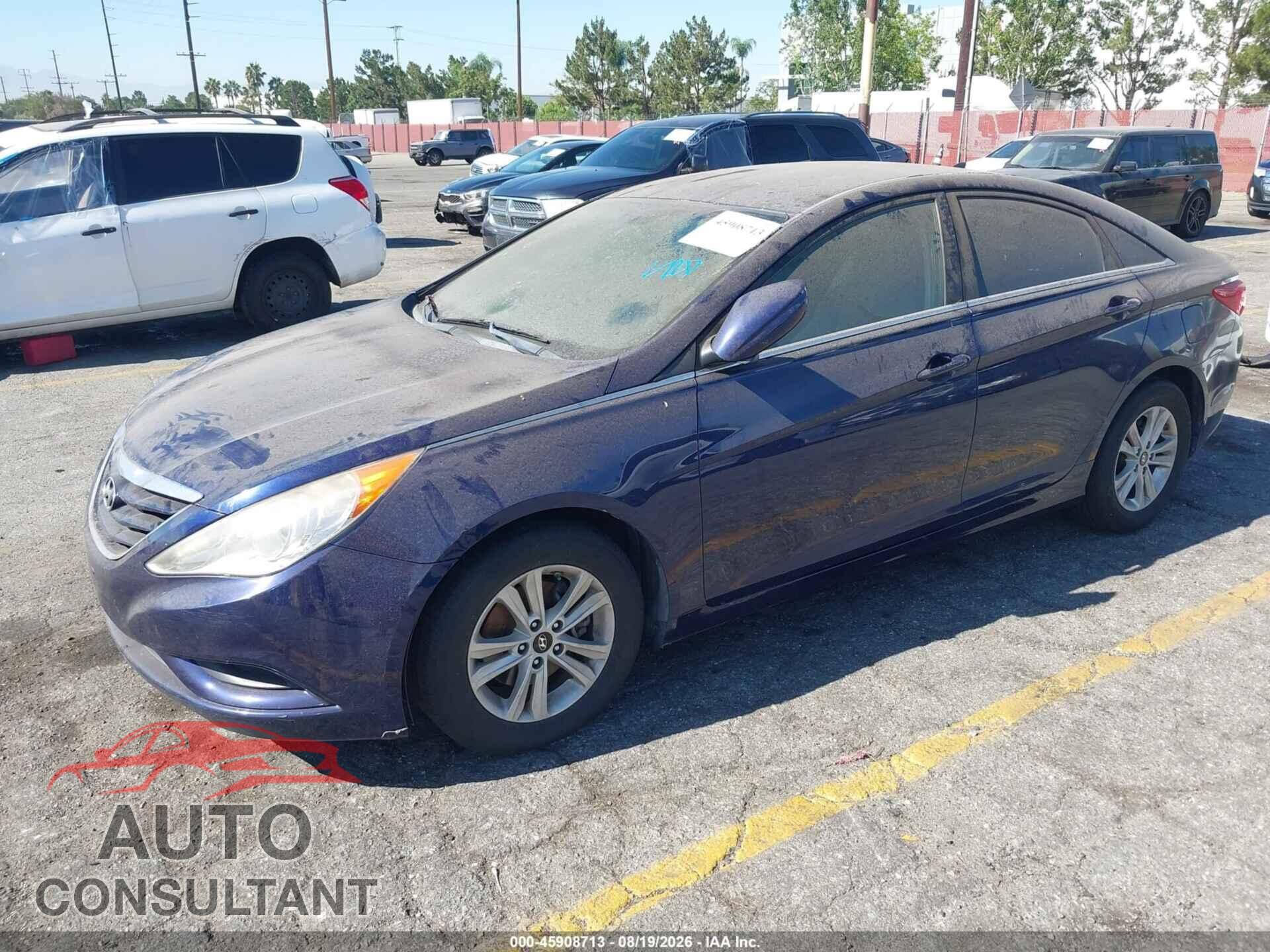 HYUNDAI SONATA 2012 - 5NPEB4AC5CH309521