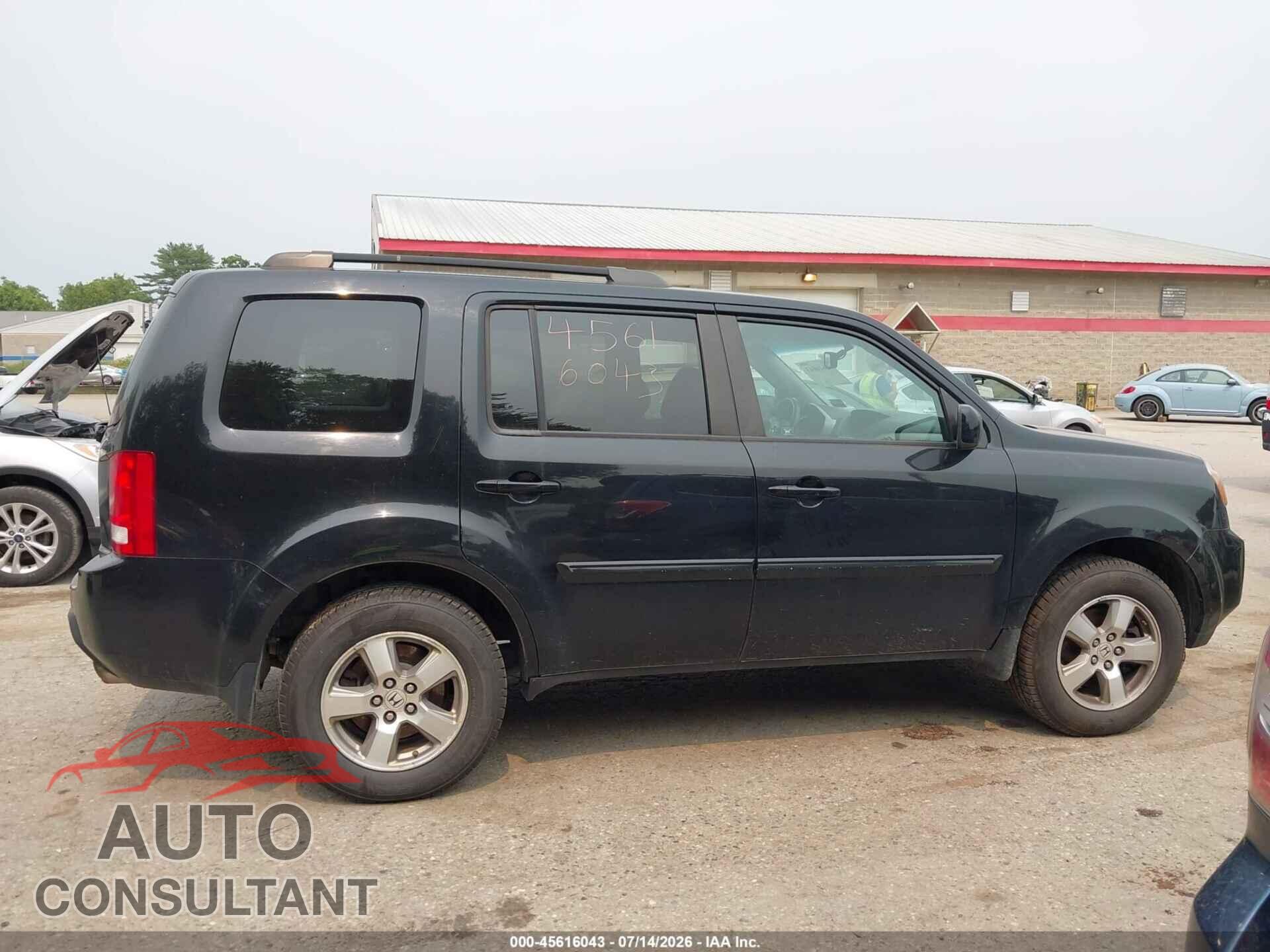 HONDA PILOT 2009 - 5FNYF38579B019680
