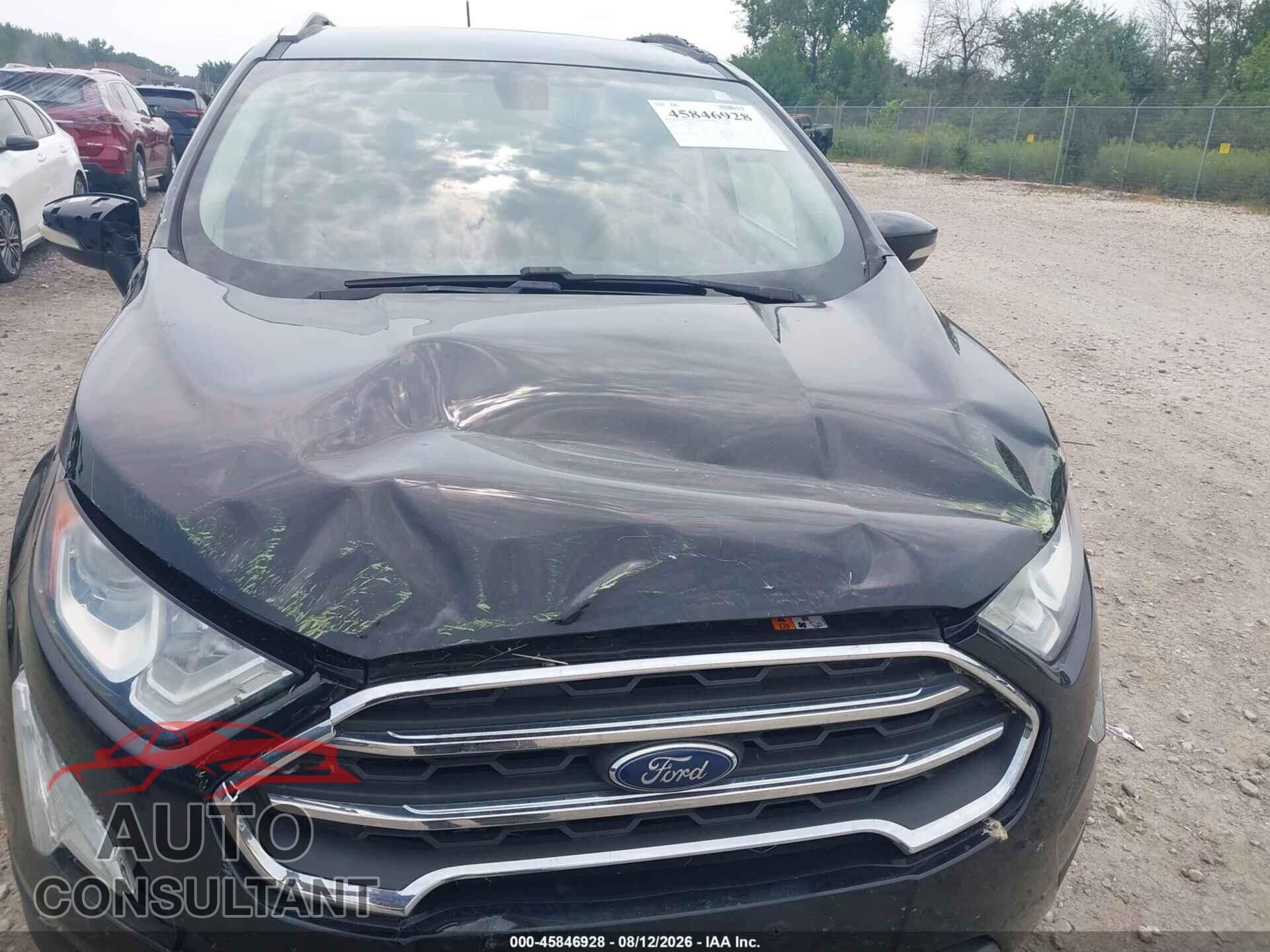 FORD ECOSPORT 2019 - MAJ6S3KL6KC307693