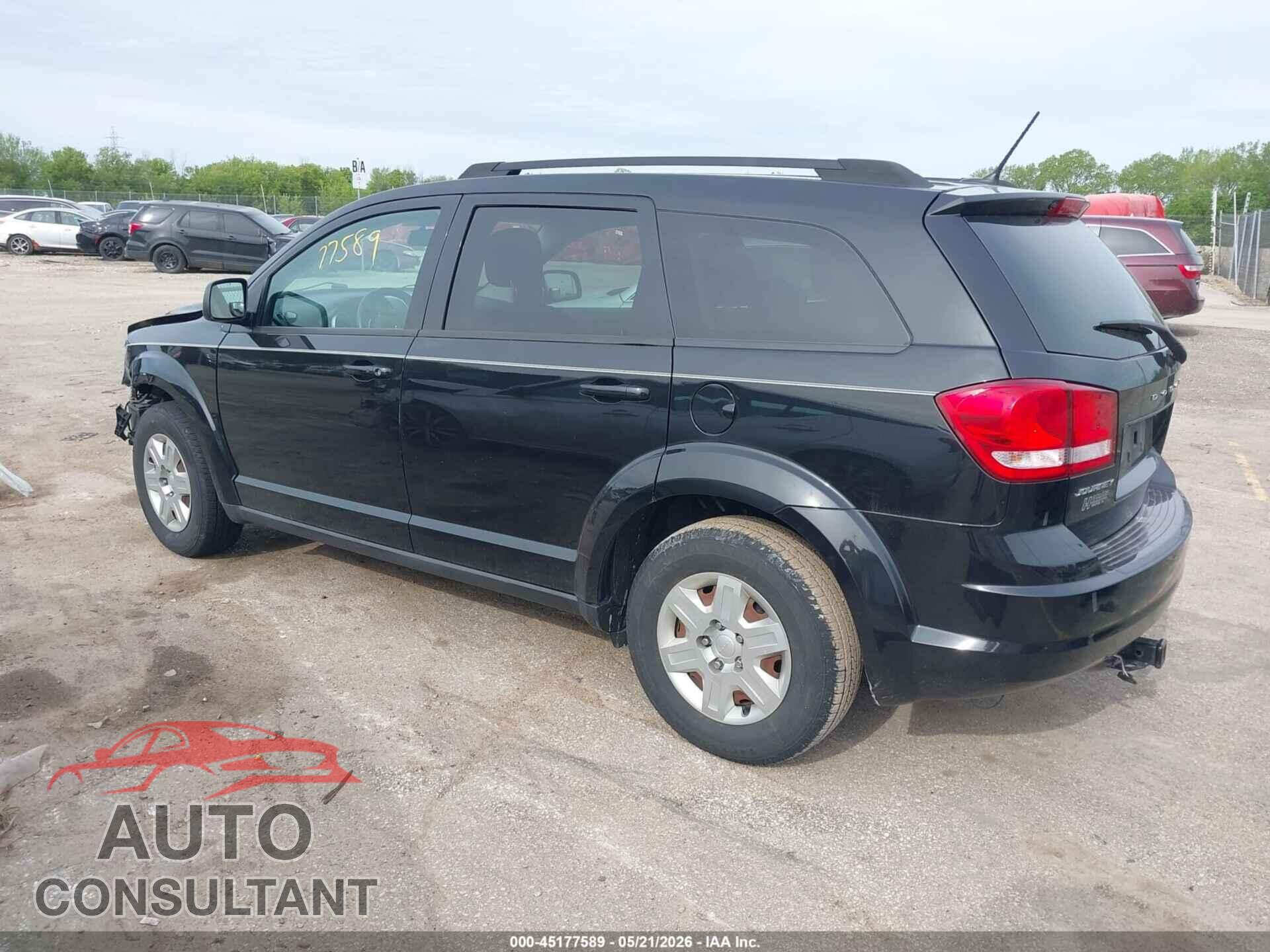 DODGE JOURNEY 2012 - 3C4PDCABXCT229541