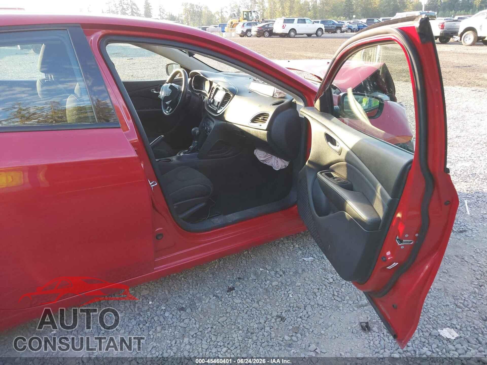 DODGE DART 2013 - 1C3CDFBA5DD292354