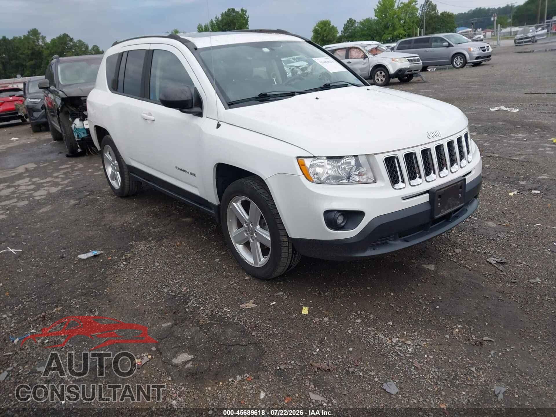 JEEP COMPASS 2012 - 1C4NJCCBXCD605237