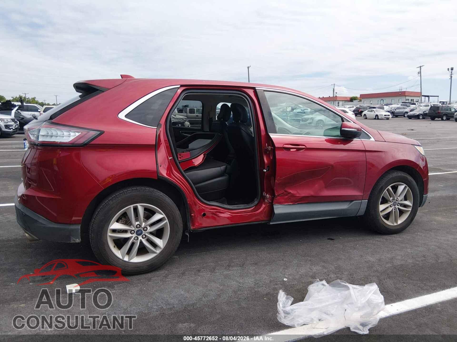FORD EDGE 2015 - 2FMTK3J80FBB30456