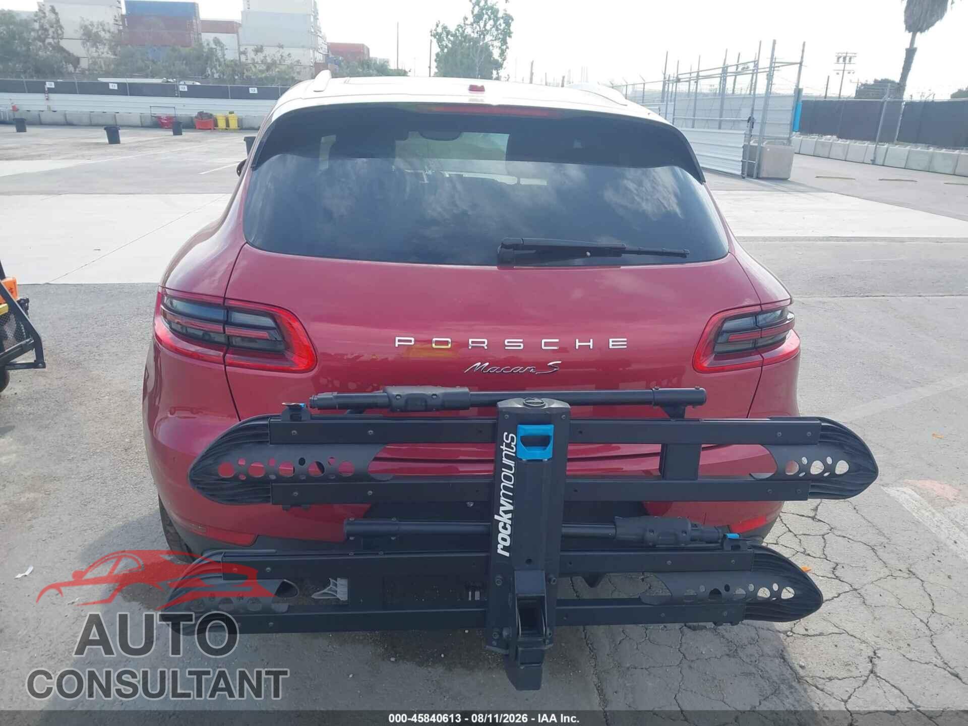 PORSCHE MACAN 2016 - WP1AB2A52GLB43981
