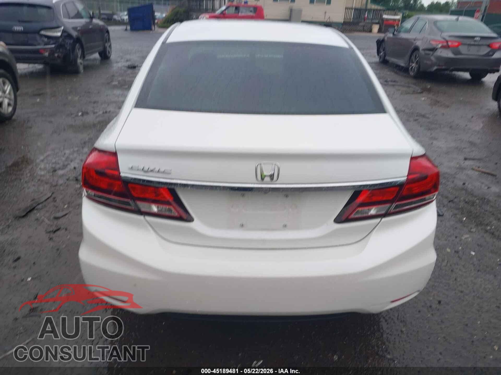 HONDA CIVIC 2013 - 19XFB2F94DE258881