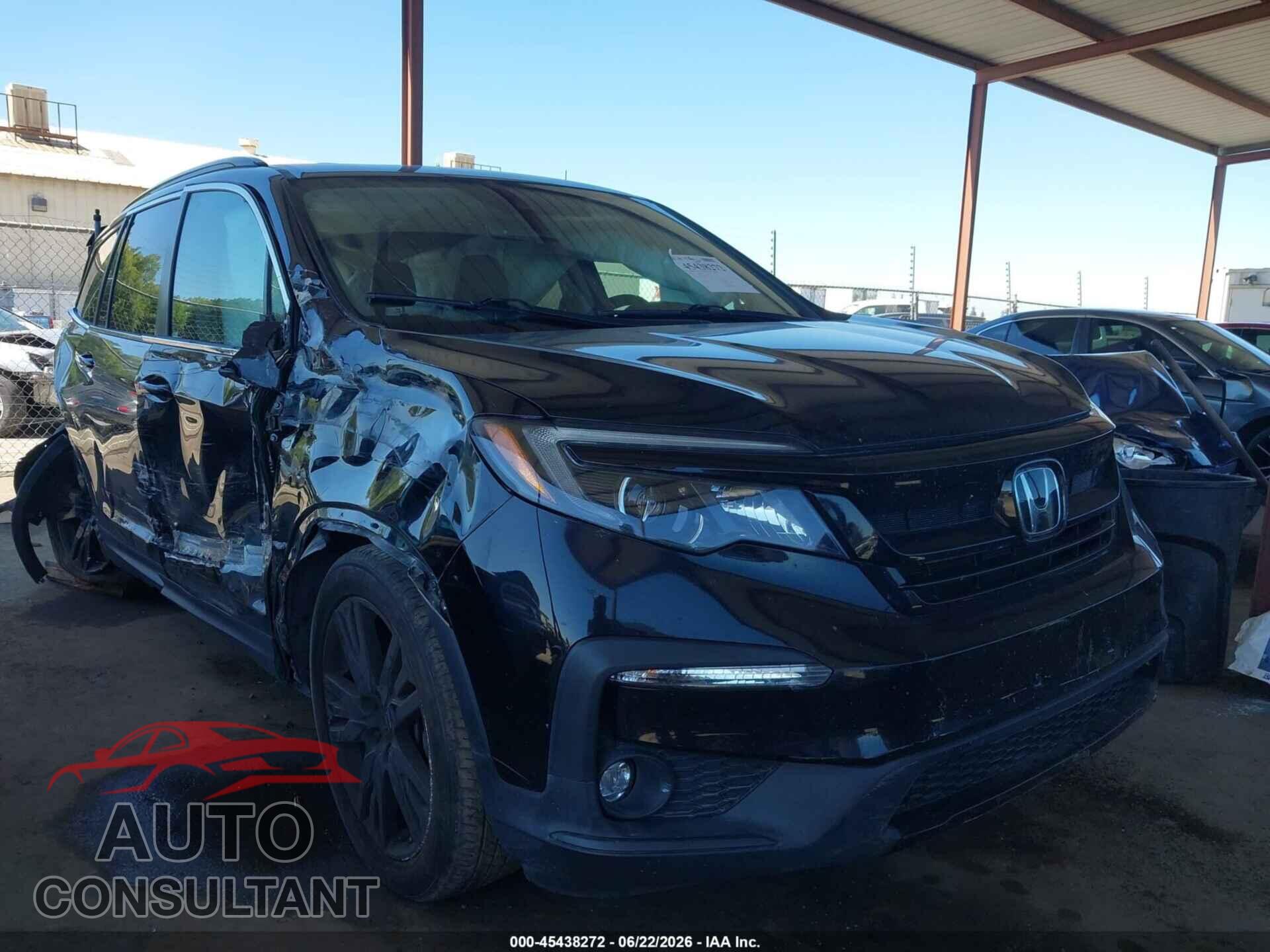 HONDA PILOT 2021 - 5FNYF5H29MB007881
