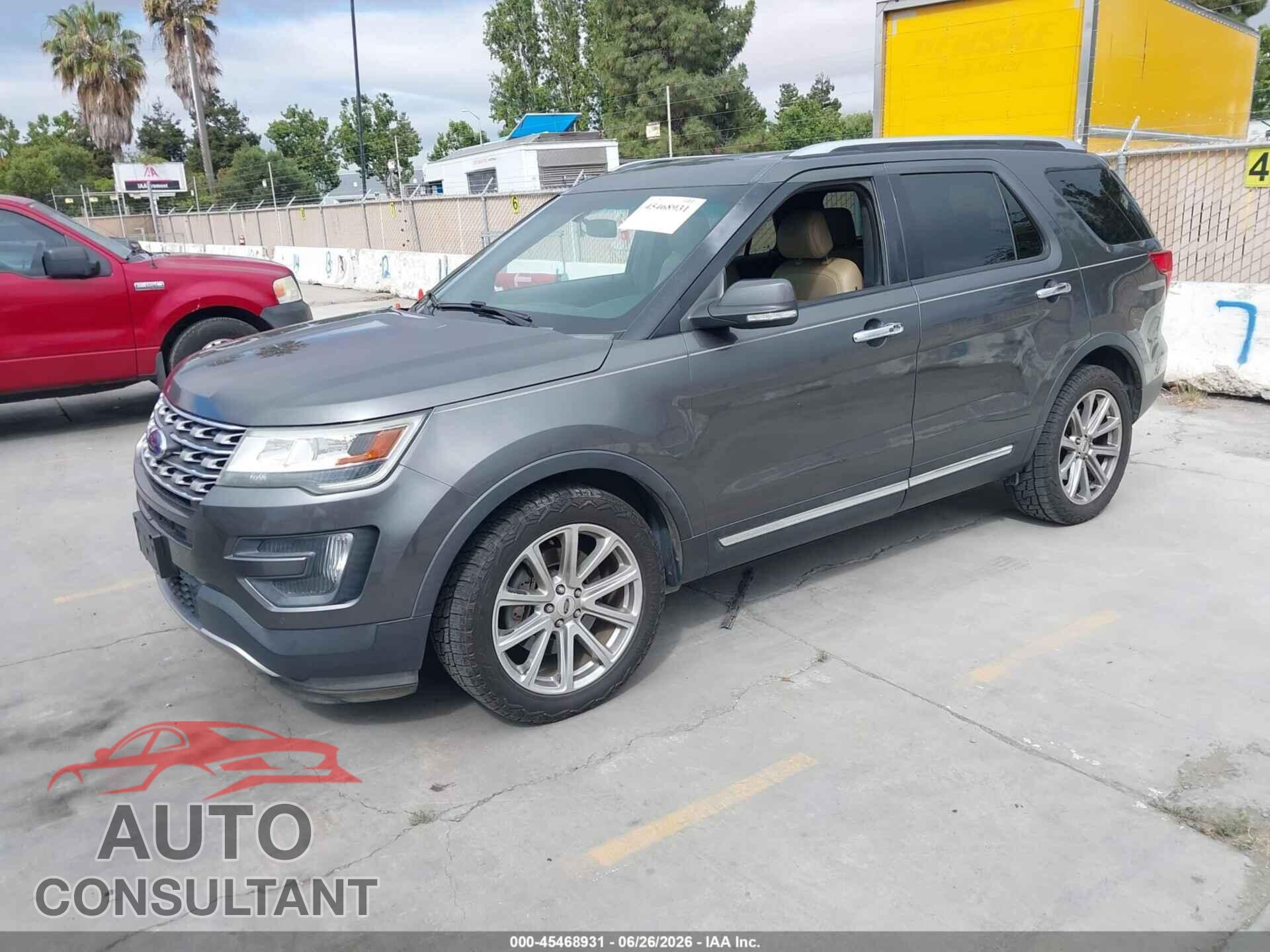 FORD EXPLORER 2016 - 1FM5K7F8XGGA77011