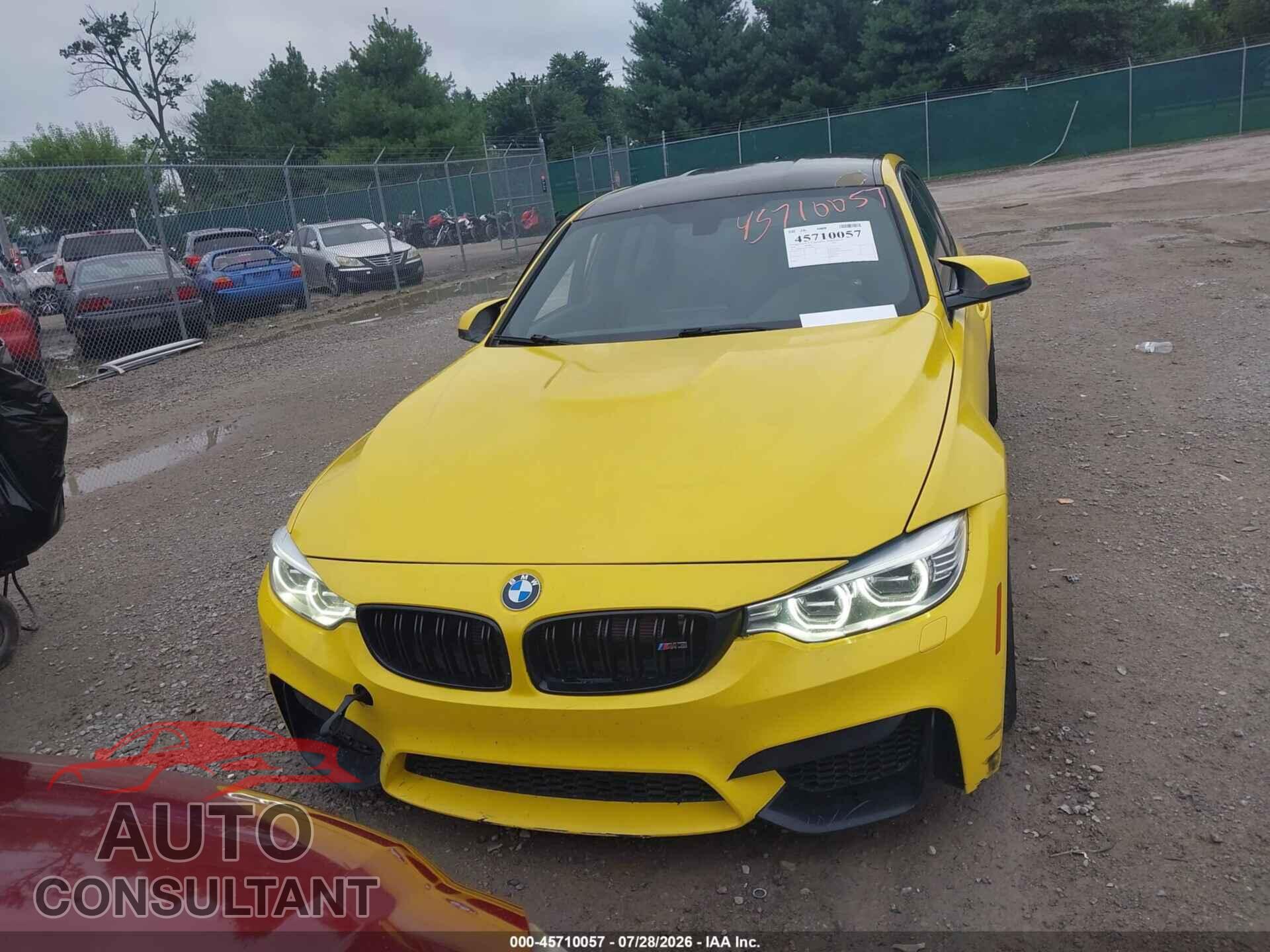BMW M3 2016 - WBS8M9C54G5E68311